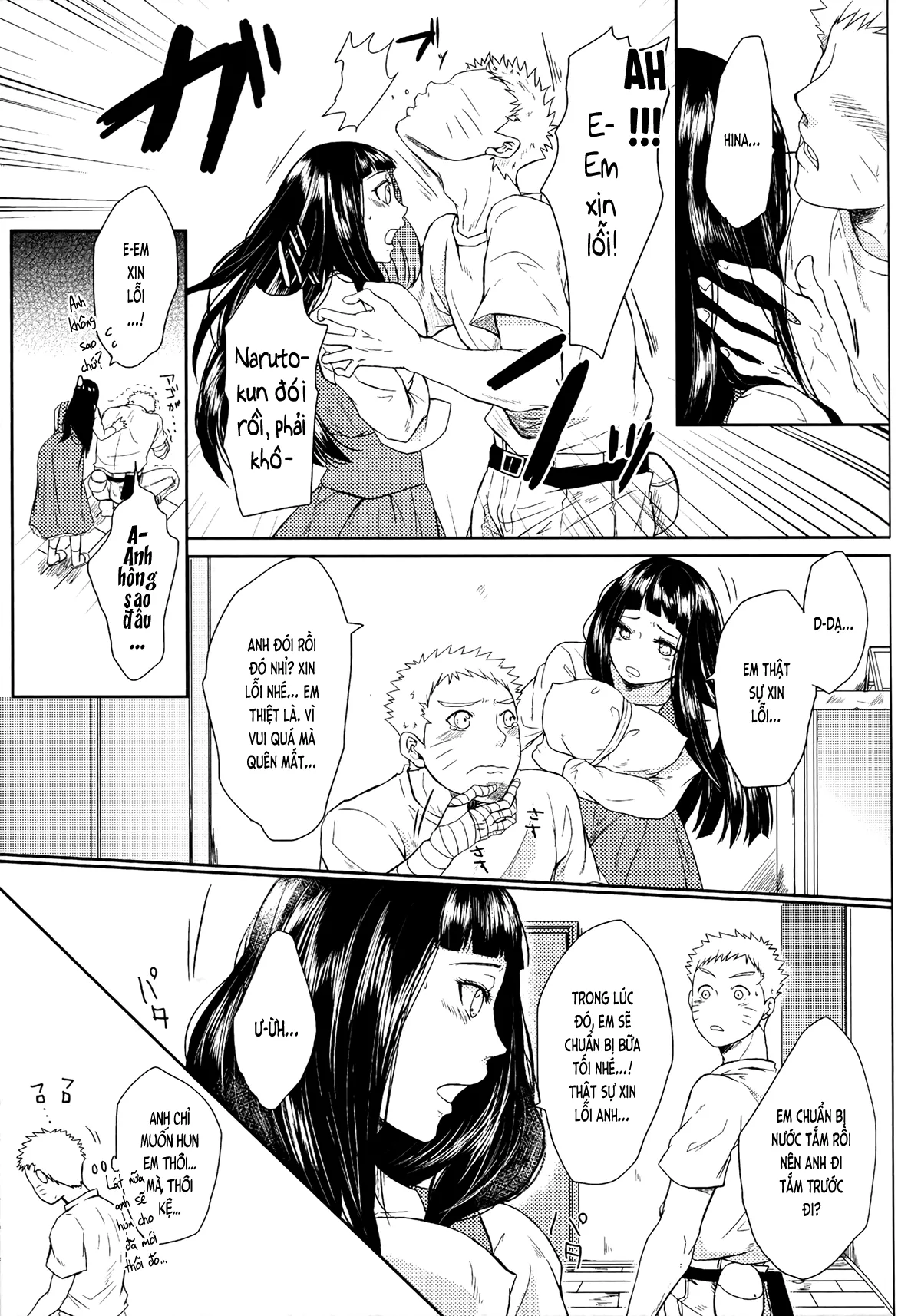 HentaiVN.net - Ảnh 9 - Kỷ niệm mùa đông (Naruto) [Fuyuiro Memories (Naruto); 冬色メモリーズ (NARUTO -ナルト-)] - Chương 5A