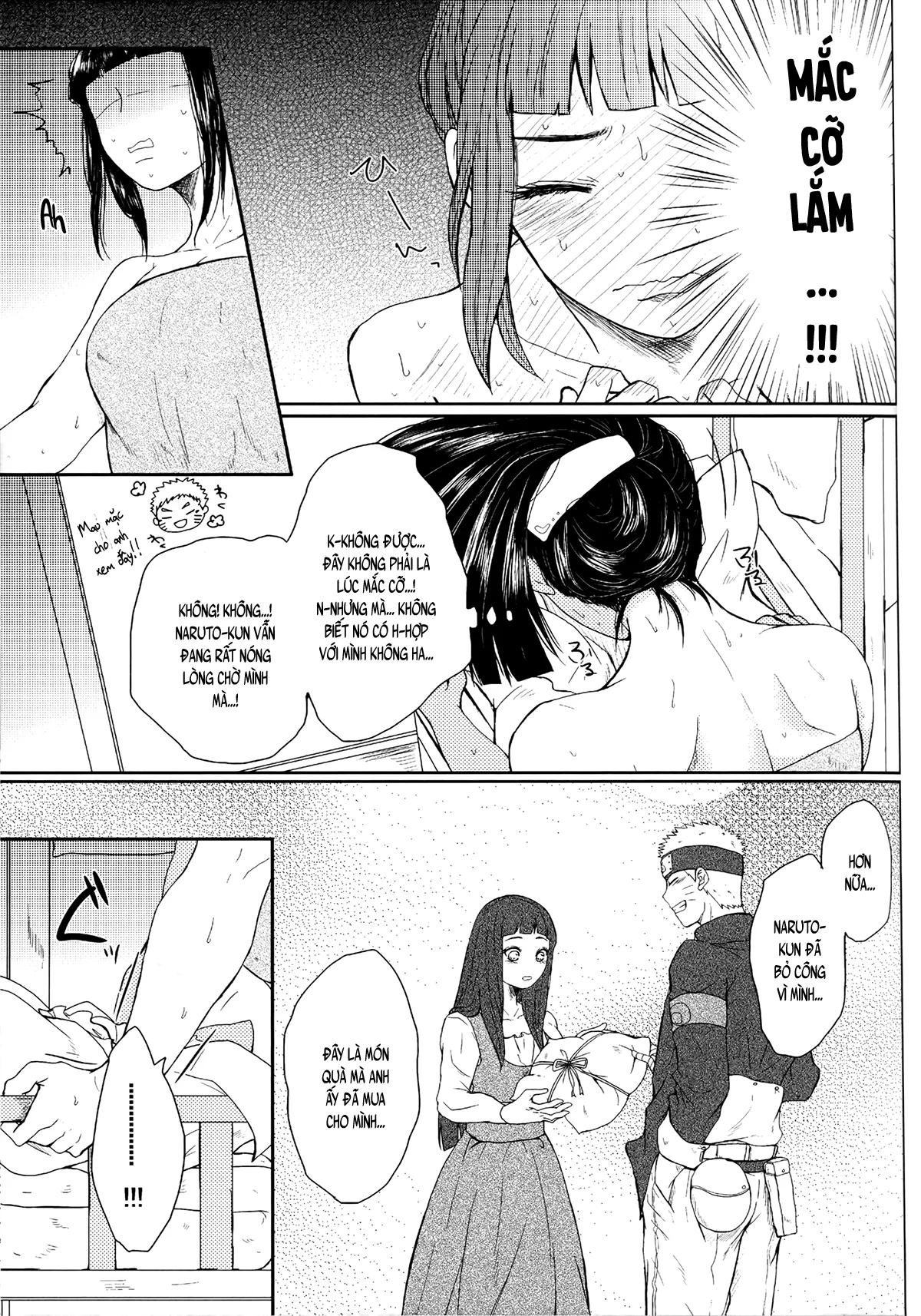 HentaiVN.net - Ảnh 13 - Kỷ niệm mùa đông (Naruto) [Fuyuiro Memories (Naruto); 冬色メモリーズ (NARUTO -ナルト-)] - Chương 5A