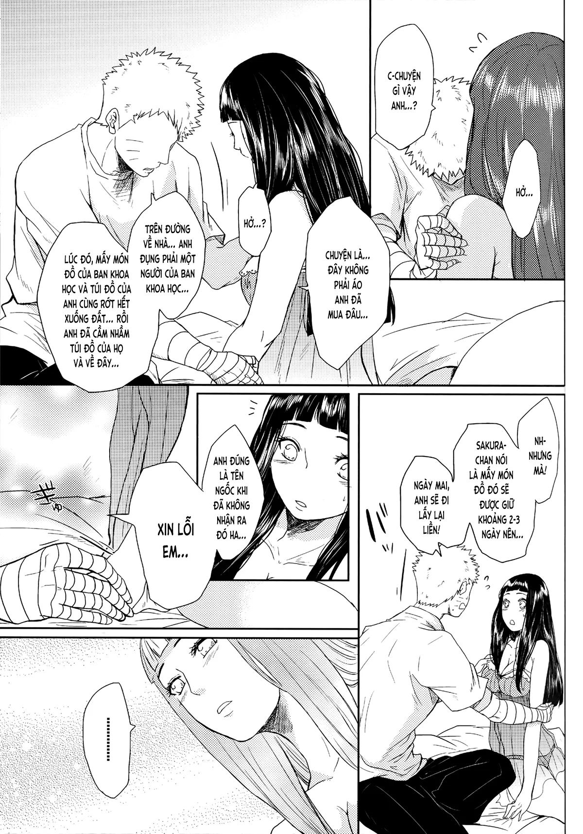 HentaiVN.net - Ảnh 3 - Kỷ niệm mùa đông (Naruto) [Fuyuiro Memories (Naruto); 冬色メモリーズ (NARUTO -ナルト-)] - Chương 5B