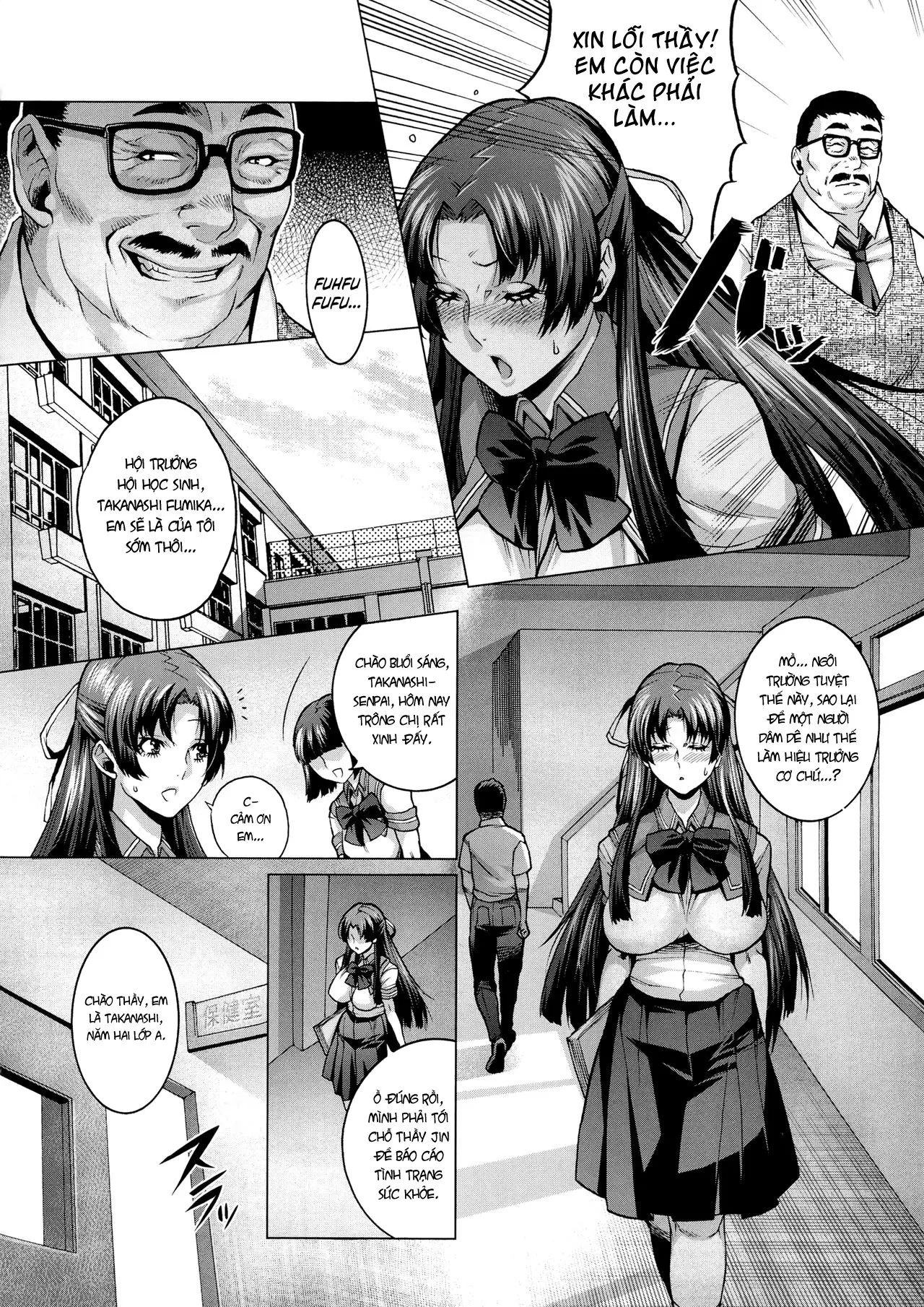 HentaiVN.net - Ảnh 3 - Thôi miên hội trưởng hội học sinh [Houkago no Himitsu] - Oneshot