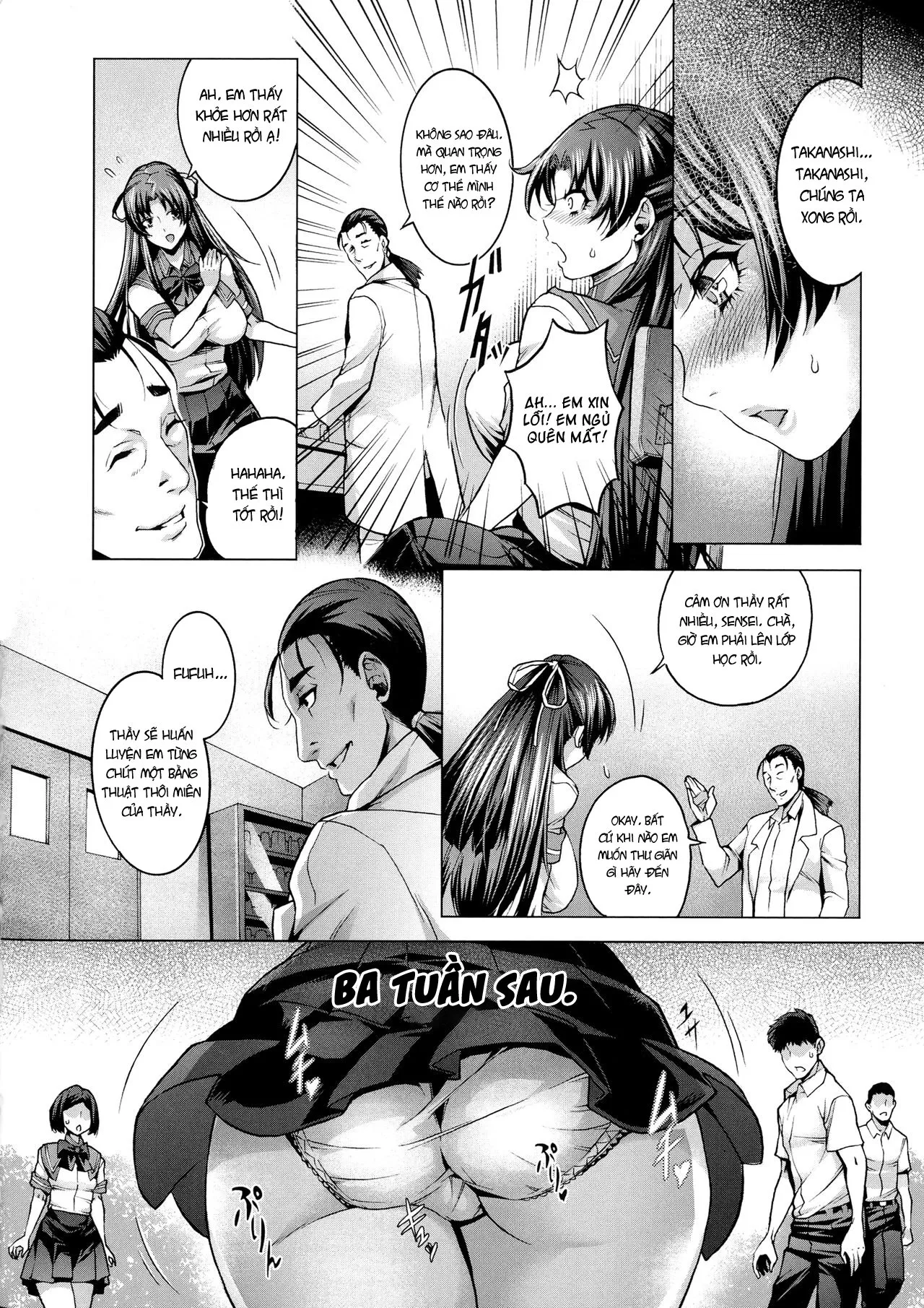 HentaiVN.net - Ảnh 9 - Thôi miên hội trưởng hội học sinh [Houkago no Himitsu] - Oneshot