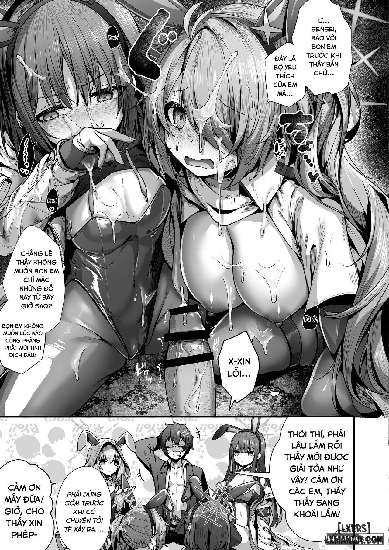 HentaiVN.net - Ảnh 17 - Bunny+ (Blue Archive) - Oneshot