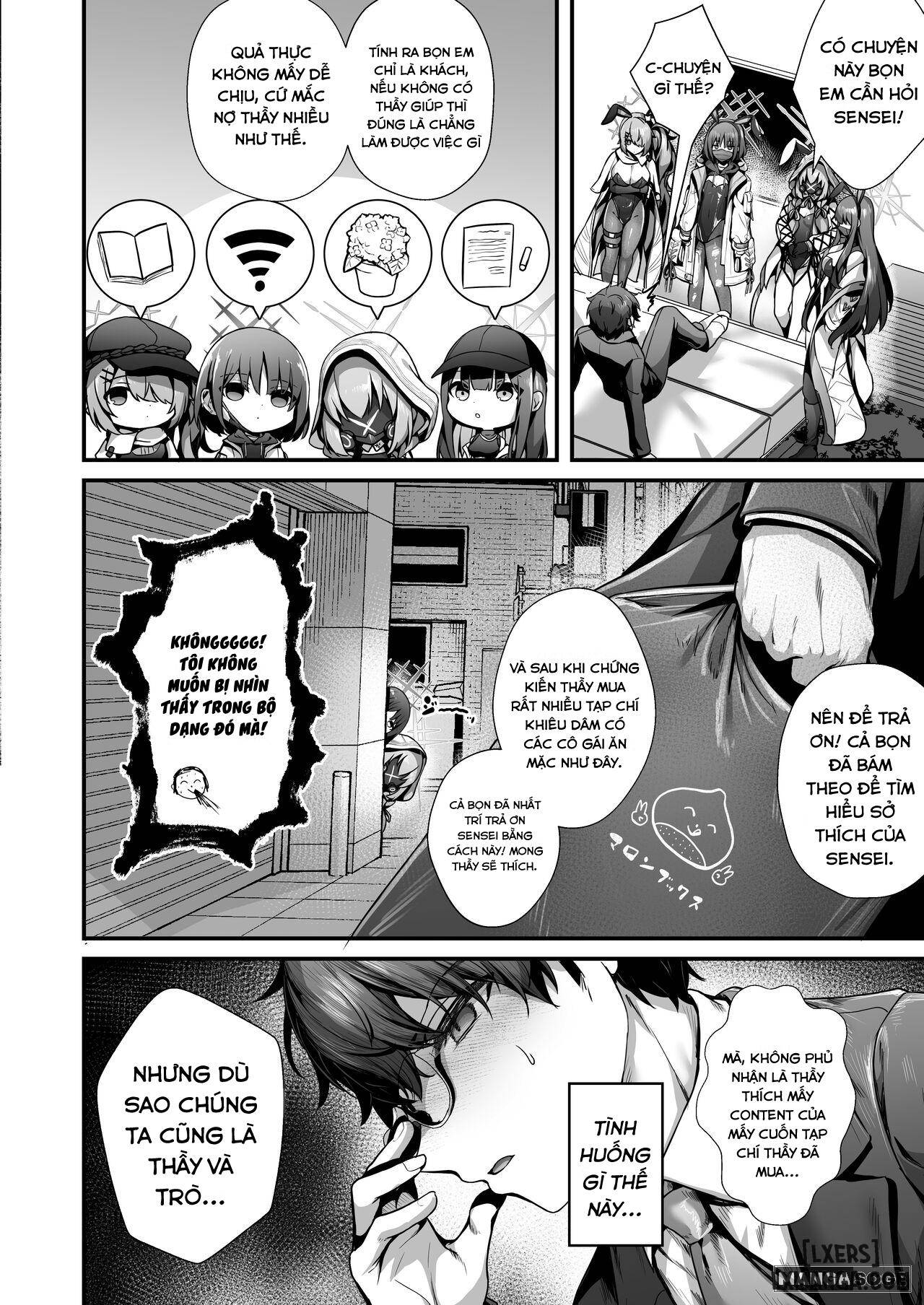 HentaiVN.net - Ảnh 4 - Bunny+ (Blue Archive) - Oneshot