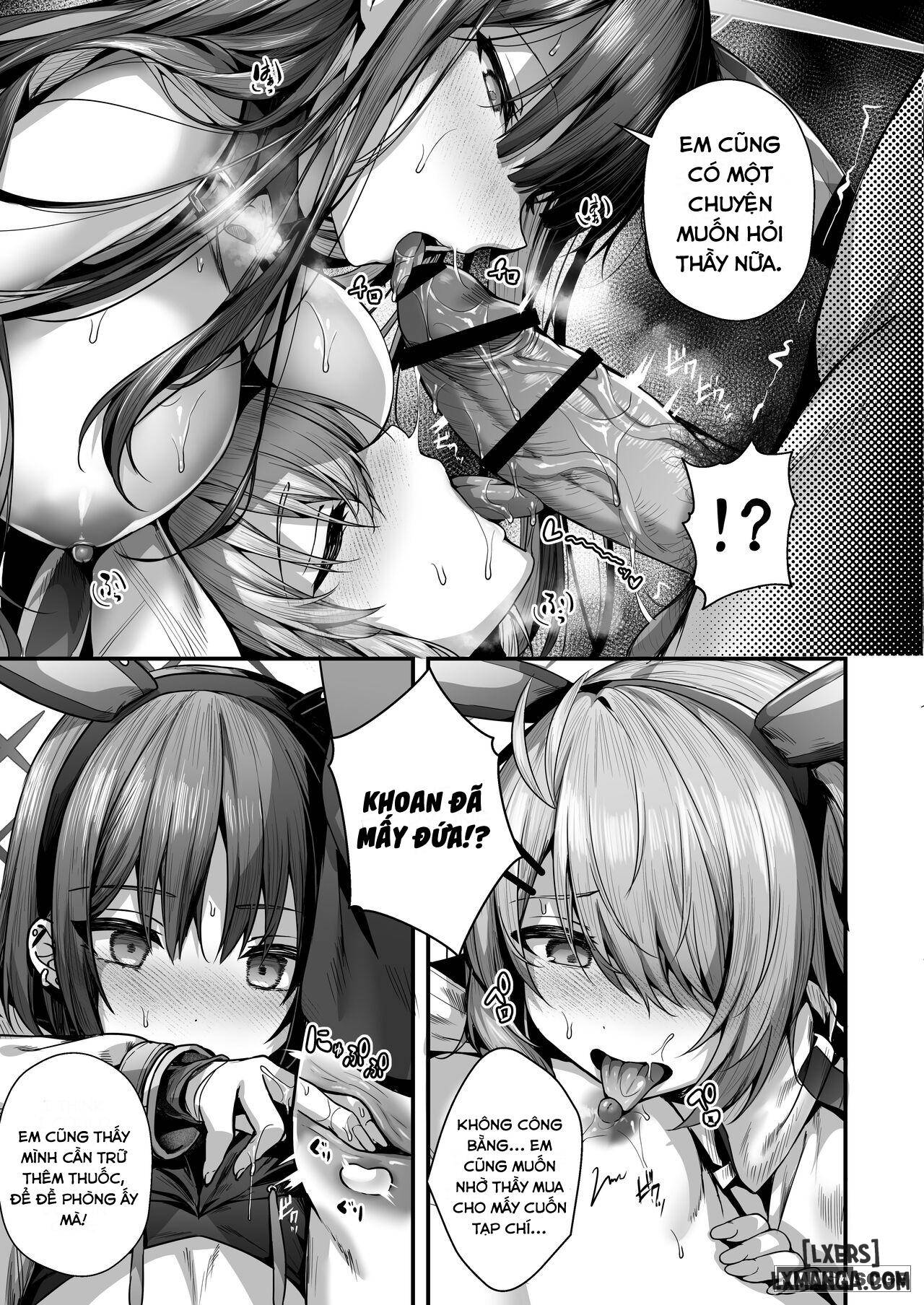 HentaiVN.net - Ảnh 43 - Bunny+ (Blue Archive) - Oneshot