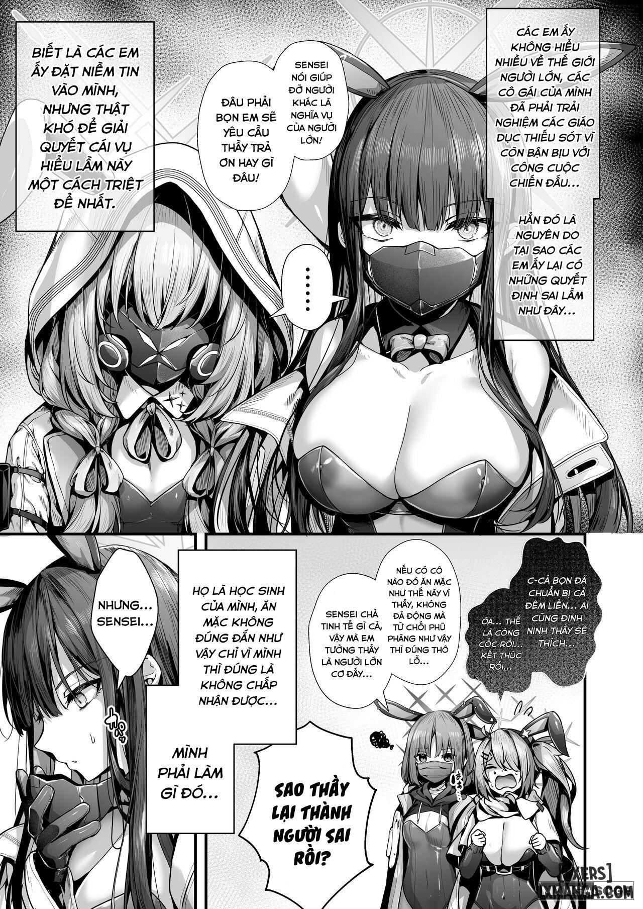 HentaiVN.net - Ảnh 5 - Bunny+ (Blue Archive) - Oneshot