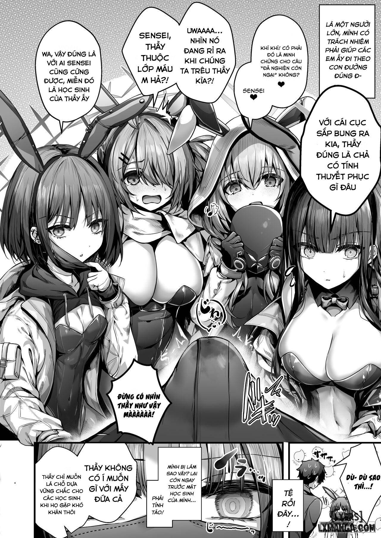 HentaiVN.net - Ảnh 6 - Bunny+ (Blue Archive) - Oneshot
