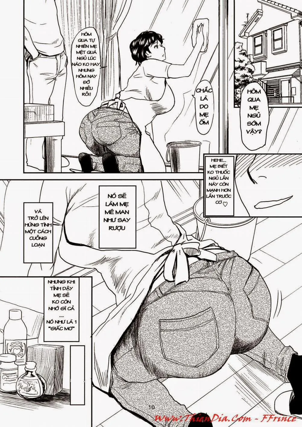 HentaiVN.net - Ảnh 10 - Sleepy Mother - Chương 1