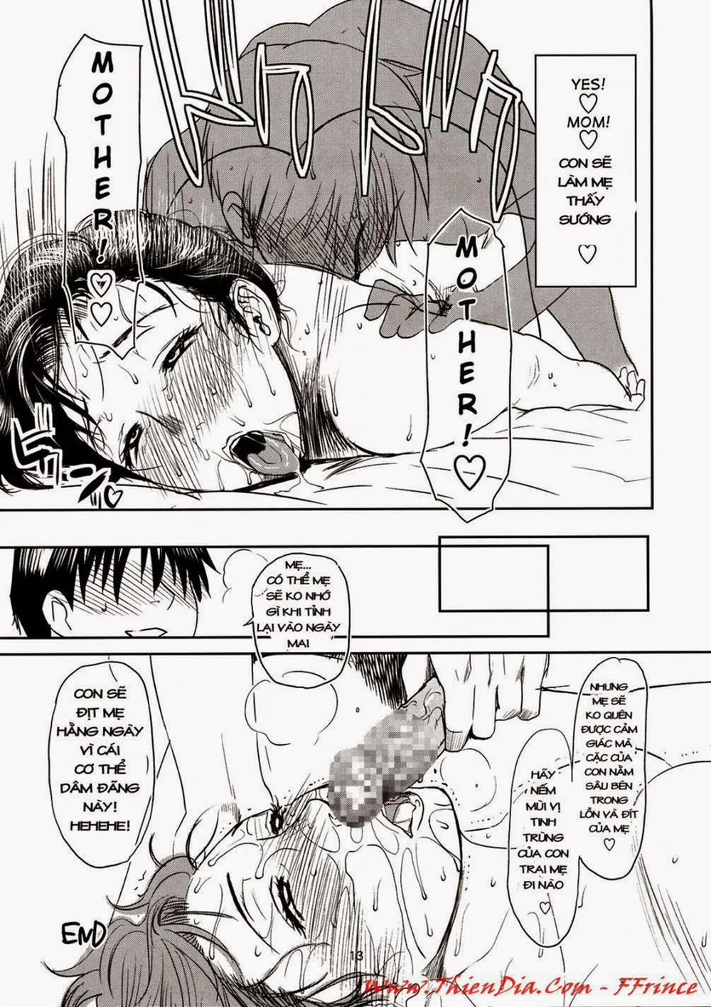 HentaiVN.net - Ảnh 13 - Sleepy Mother - Chương 1