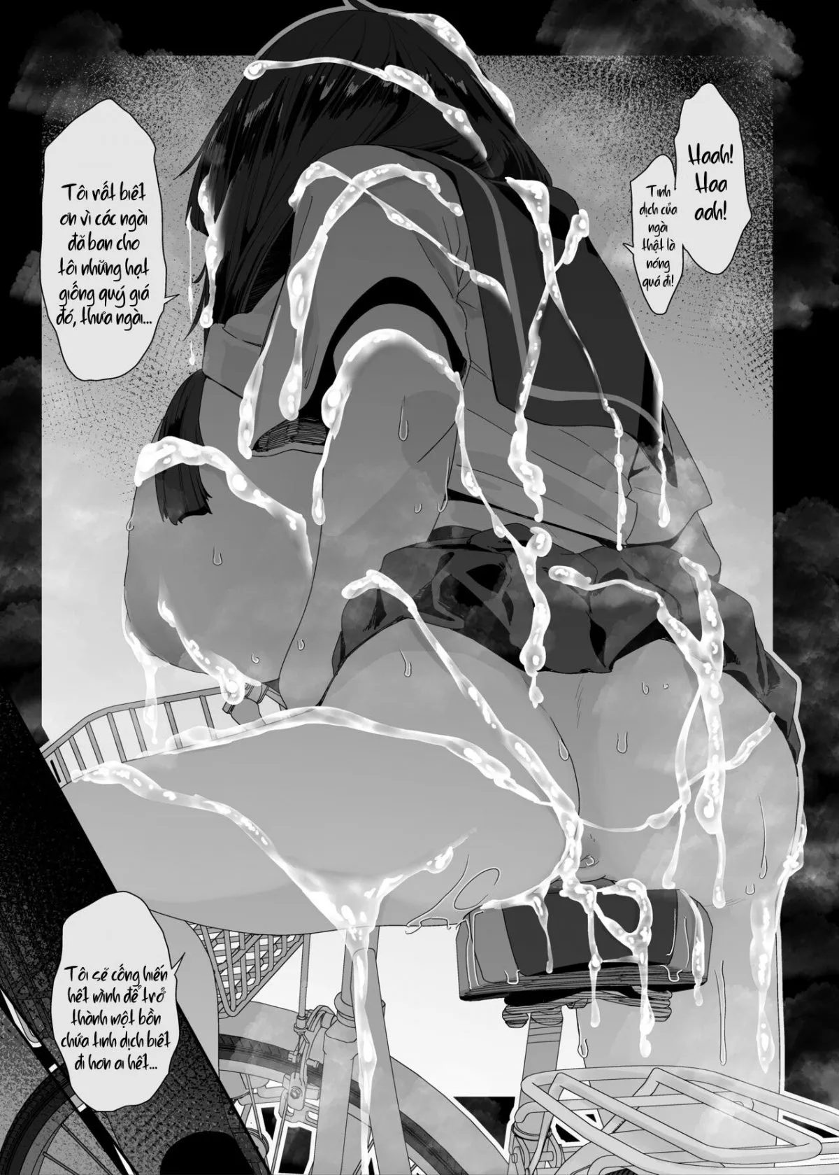 HentaiVN.net - Ảnh 15 - Xe đạp! Đạp lồn vào xe! [Dosukebe Kyonyuu Joshi ga Acme Jitensha de Osanpo Onanie suru Hanashi] - Chap 2