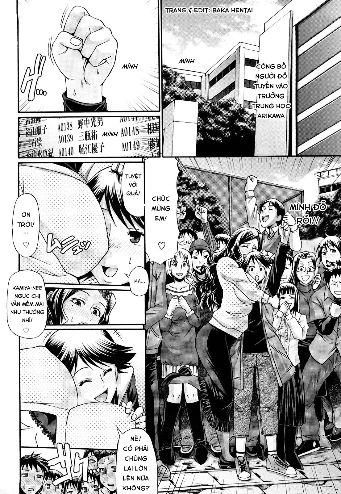 HentaiVN.net - Ảnh 10 - Candy House [Ngôi nhà kẹo ngọt; きゃんでぃ☆はうす] - Chap 1 [Không che] Kỉ niệm lễ nhập học