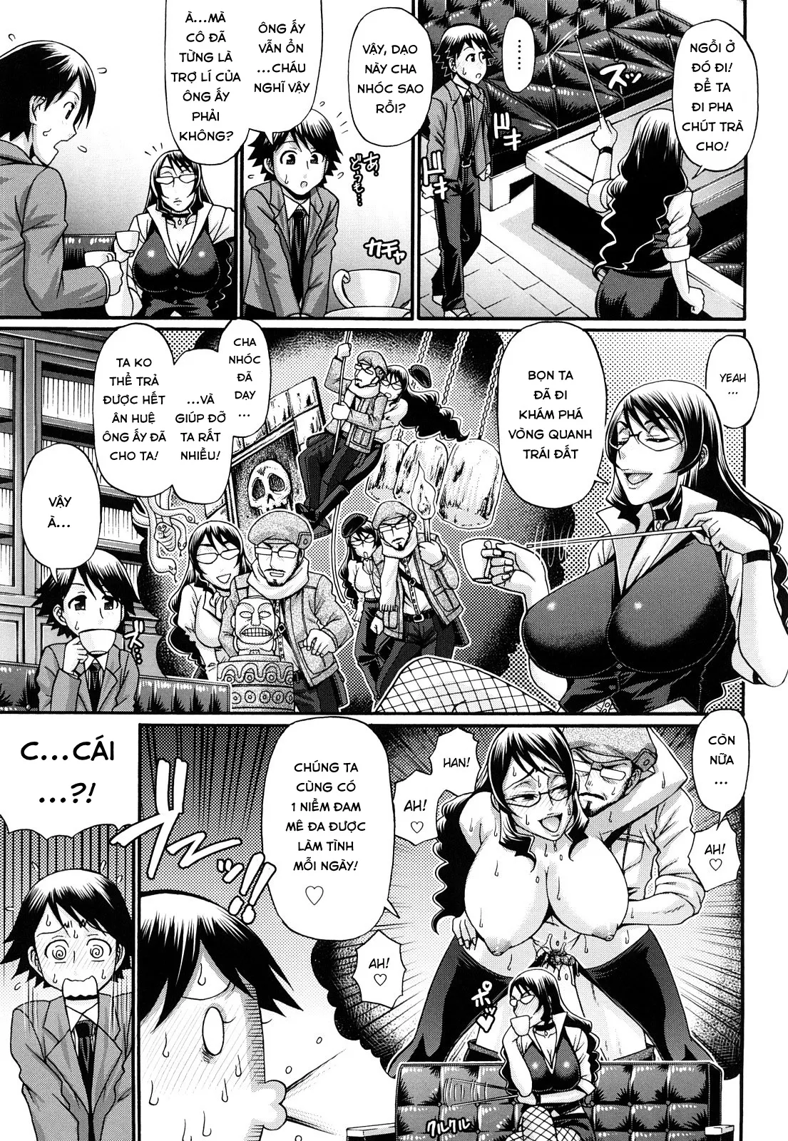 HentaiVN.net - Ảnh 4 - Candy House [Ngôi nhà kẹo ngọt; きゃんでぃ☆はうす] - Chap 2 [Không che] Cô hiệu trưởng dâm đãng!