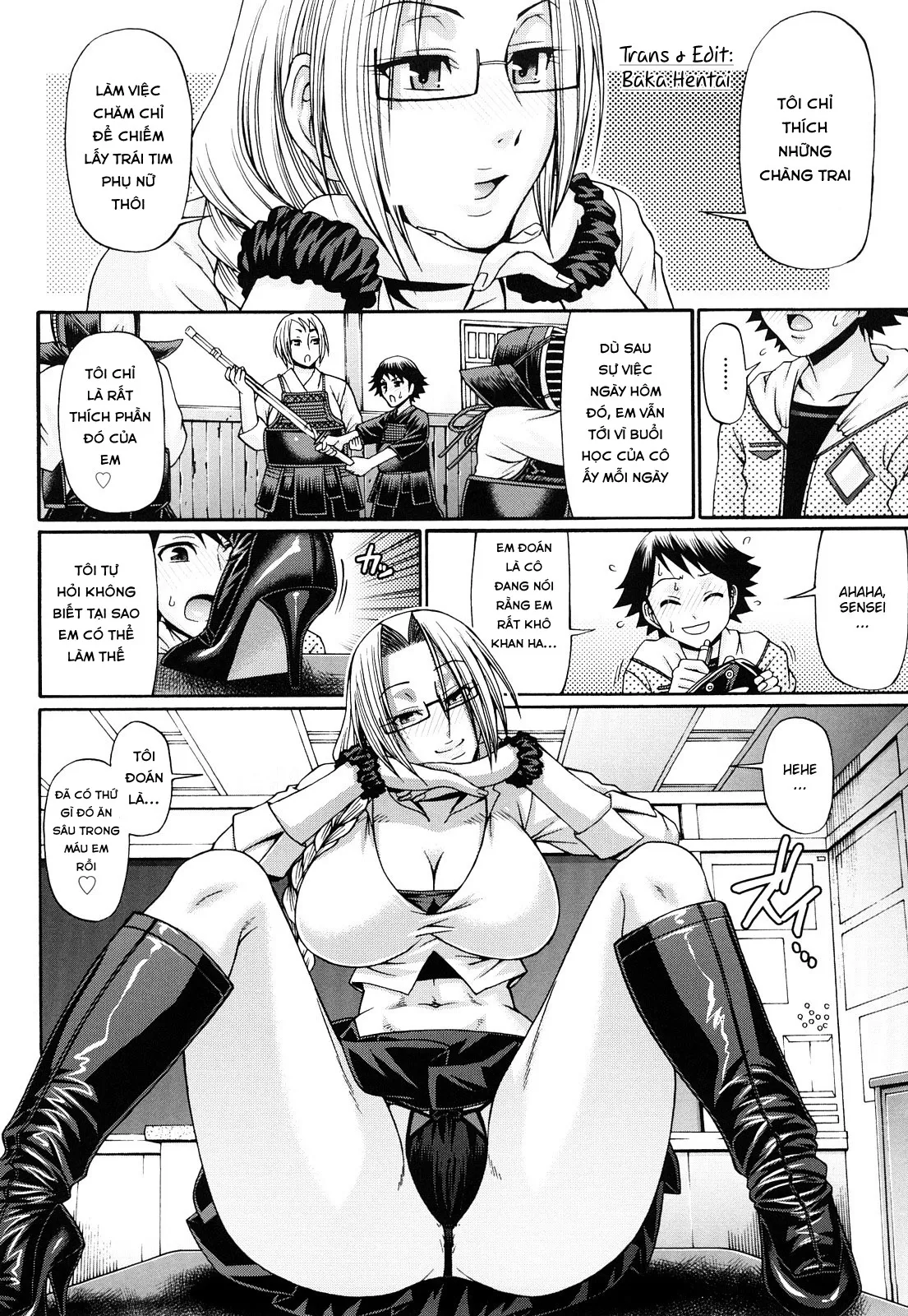 HentaiVN.net - Ảnh 5 - Candy House [Ngôi nhà kẹo ngọt; きゃんでぃ☆はうす] - Chap 5 [Không che] Cô giảng viên xinh đẹp
