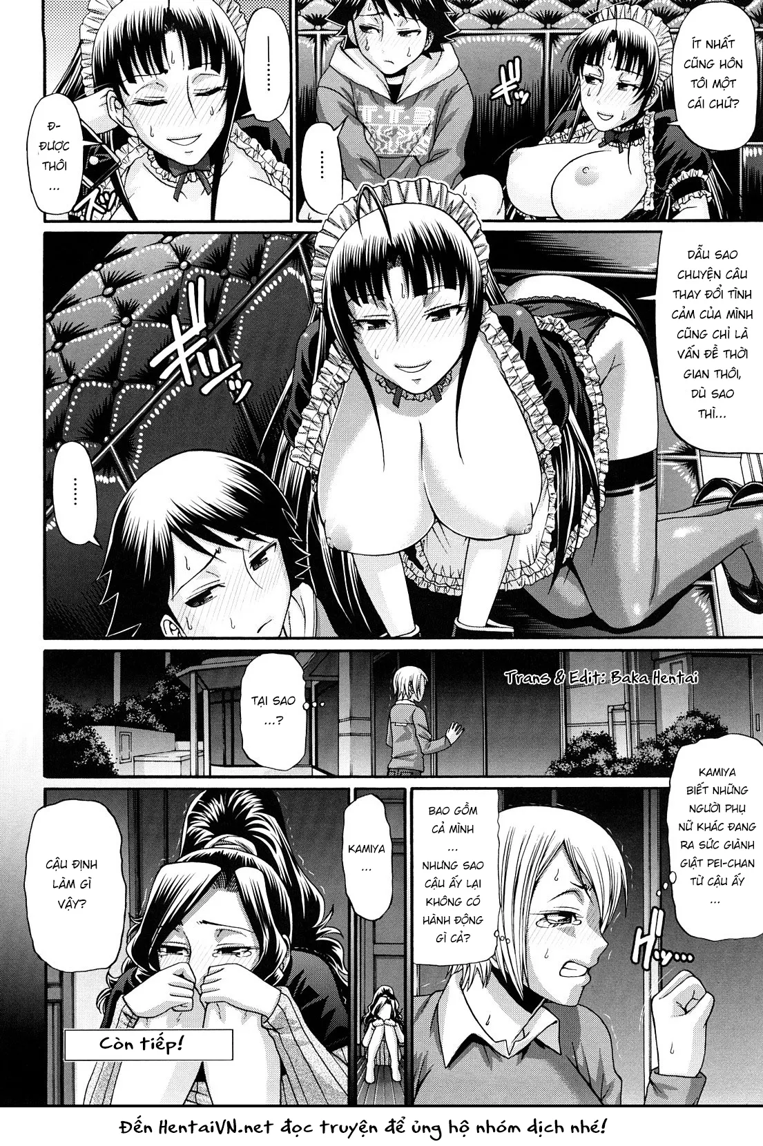 HentaiVN.net - Ảnh 22 - Candy House [Ngôi nhà kẹo ngọt; きゃんでぃ☆はうす] - Chap 6 [Không che] Em Maid ngọt nước