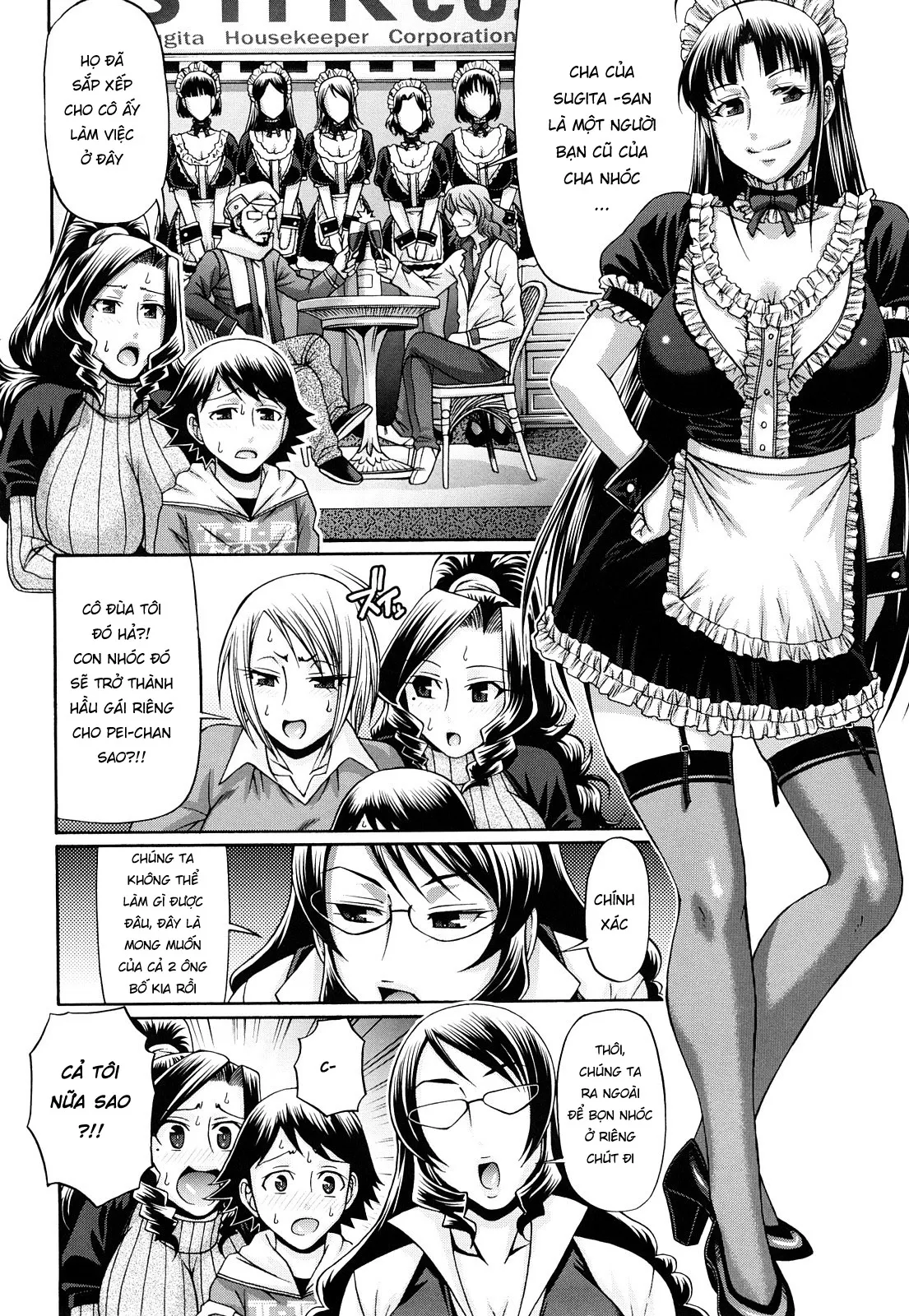 HentaiVN.net - Ảnh 3 - Candy House [Ngôi nhà kẹo ngọt; きゃんでぃ☆はうす] - Chap 6 [Không che] Em Maid ngọt nước