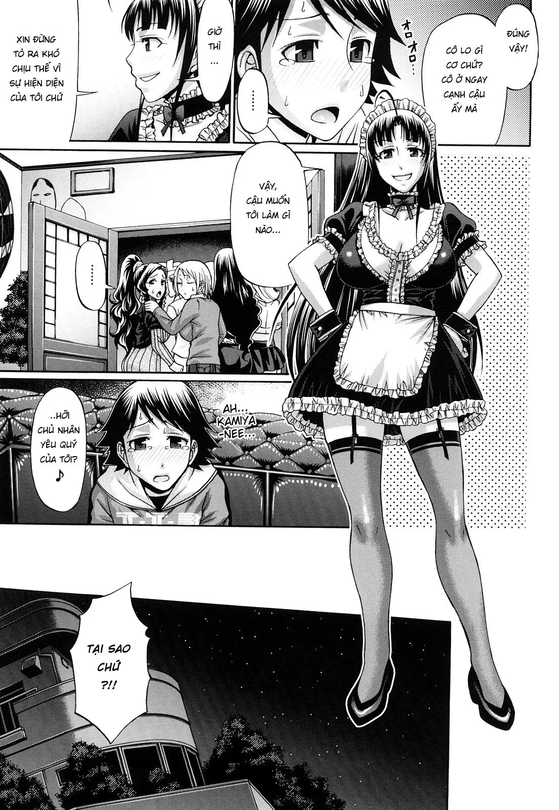 HentaiVN.net - Ảnh 4 - Candy House [Ngôi nhà kẹo ngọt; きゃんでぃ☆はうす] - Chap 6 [Không che] Em Maid ngọt nước