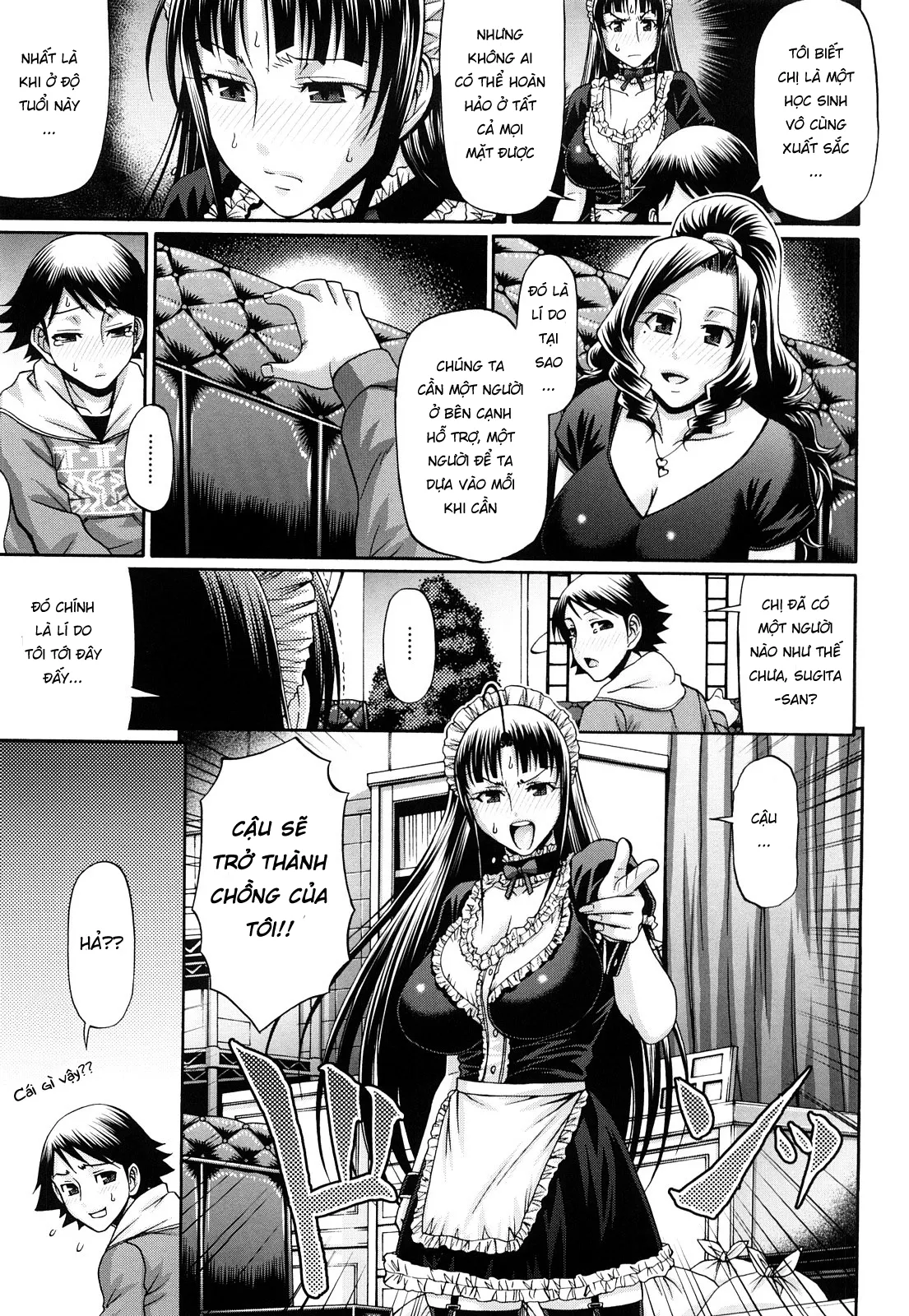 HentaiVN.net - Ảnh 6 - Candy House [Ngôi nhà kẹo ngọt; きゃんでぃ☆はうす] - Chap 6 [Không che] Em Maid ngọt nước
