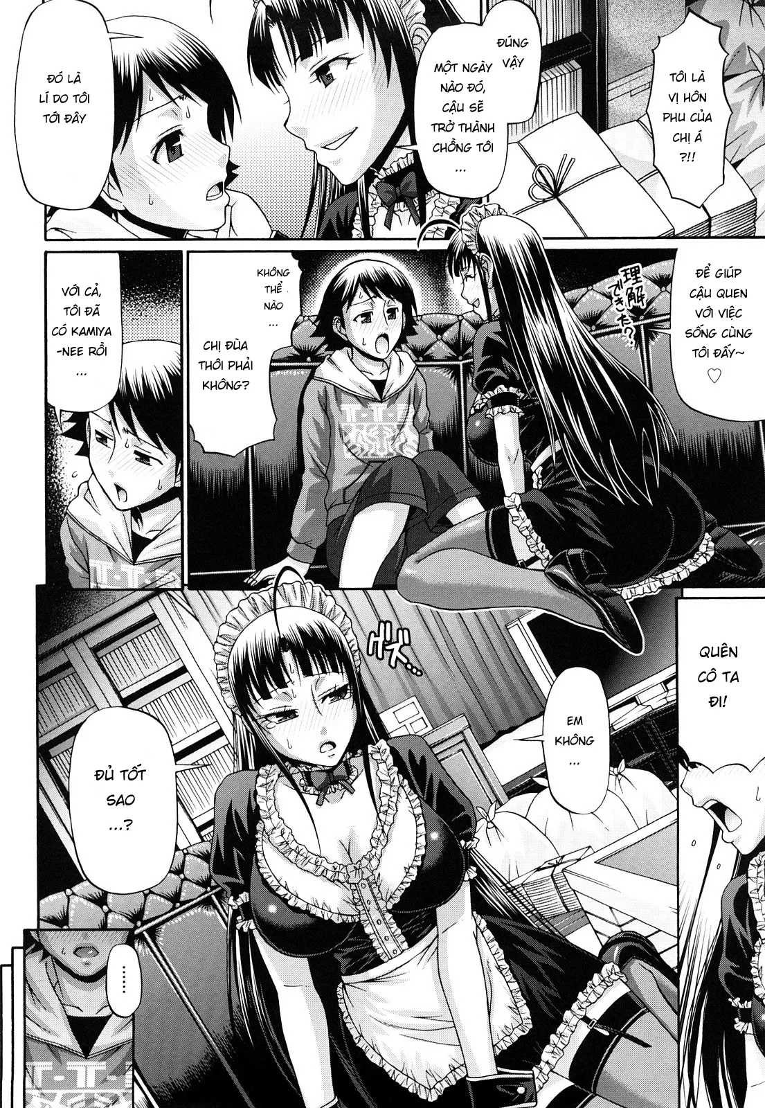HentaiVN.net - Ảnh 7 - Candy House [Ngôi nhà kẹo ngọt; きゃんでぃ☆はうす] - Chap 6 [Không che] Em Maid ngọt nước