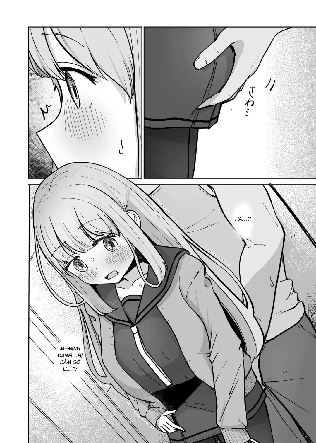 HentaiVN.net - Ảnh 10 - Vui mừng vì kẻ quấy rối đã lấy đi mọi thứ của tôi - Oneshot