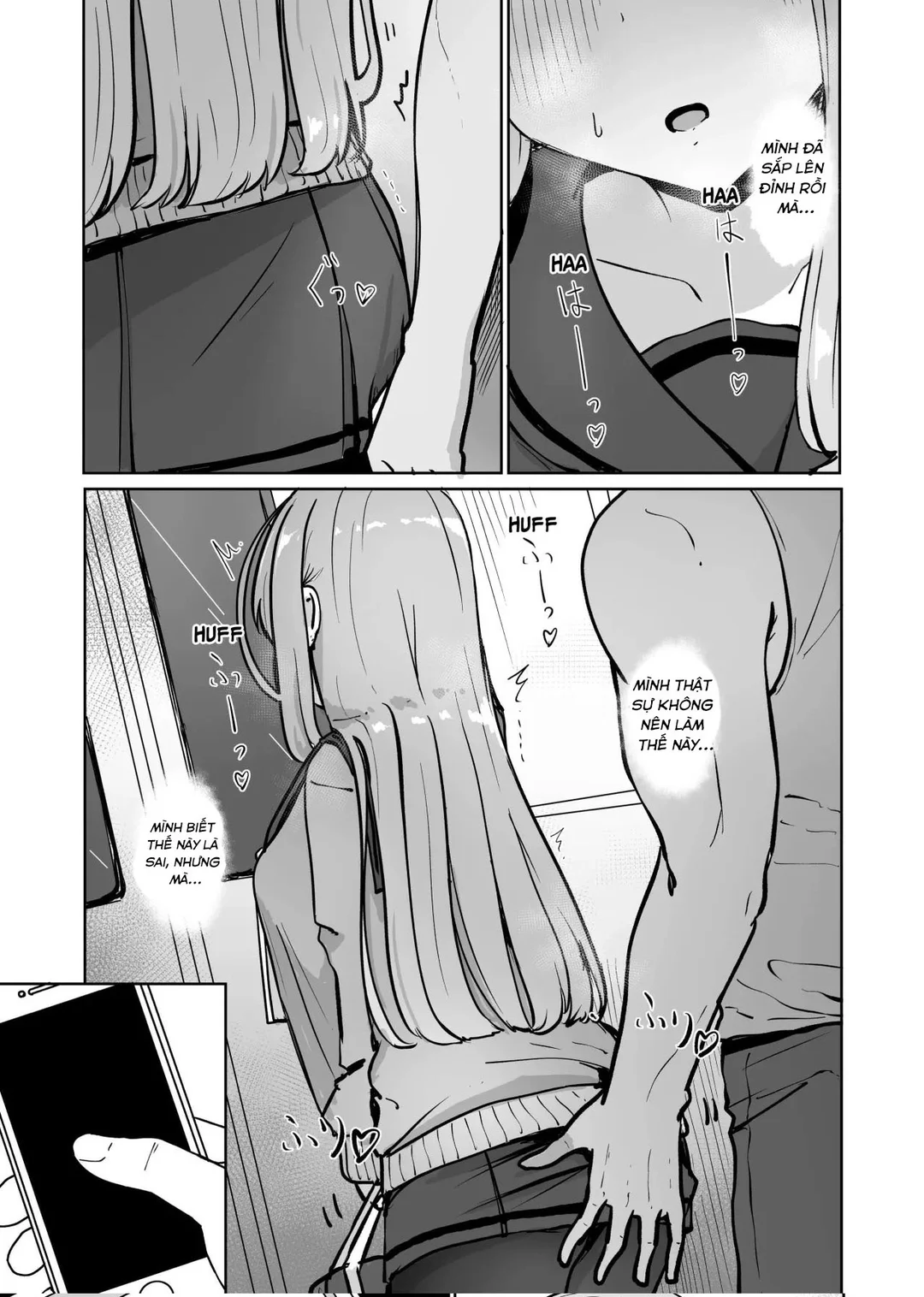 HentaiVN.net - Ảnh 14 - Vui mừng vì kẻ quấy rối đã lấy đi mọi thứ của tôi - Oneshot