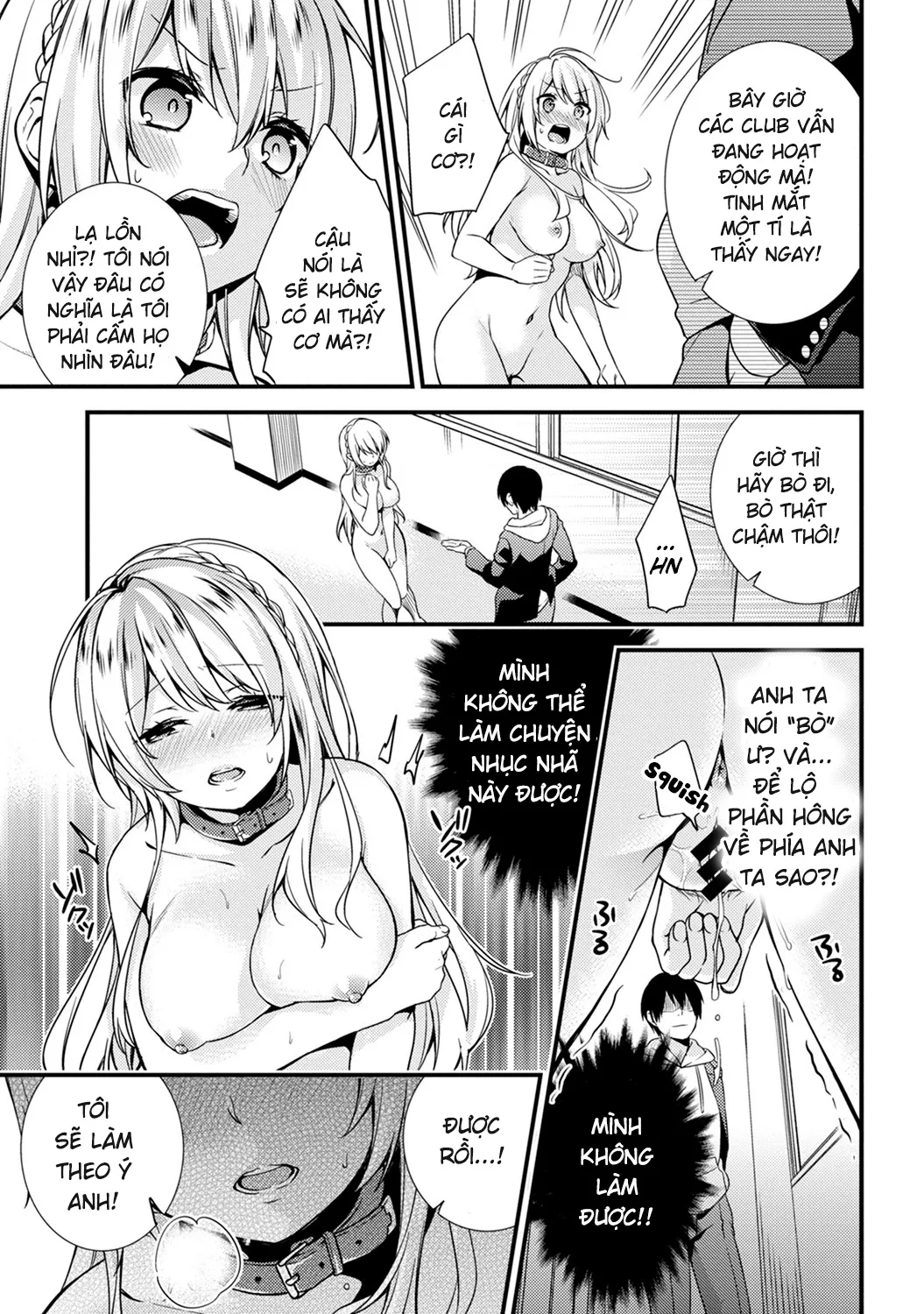 HentaiVN.net - Ảnh 11 - Gakuen no Ojou-sama ga Roshutsukyou no Dohentai datta Hanashi - Chap 1