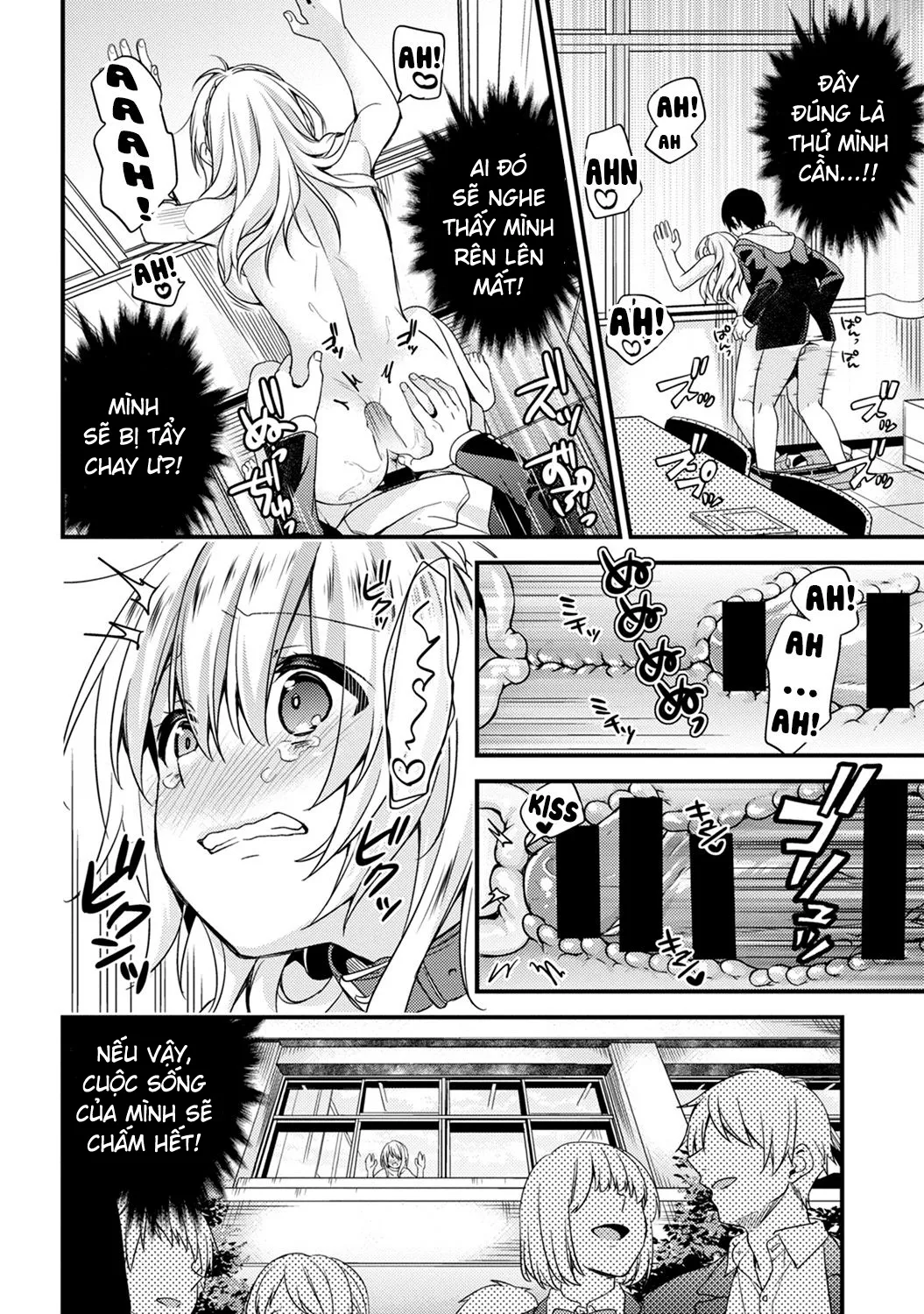 HentaiVN.net - Ảnh 22 - Gakuen no Ojou-sama ga Roshutsukyou no Dohentai datta Hanashi - Chap 1