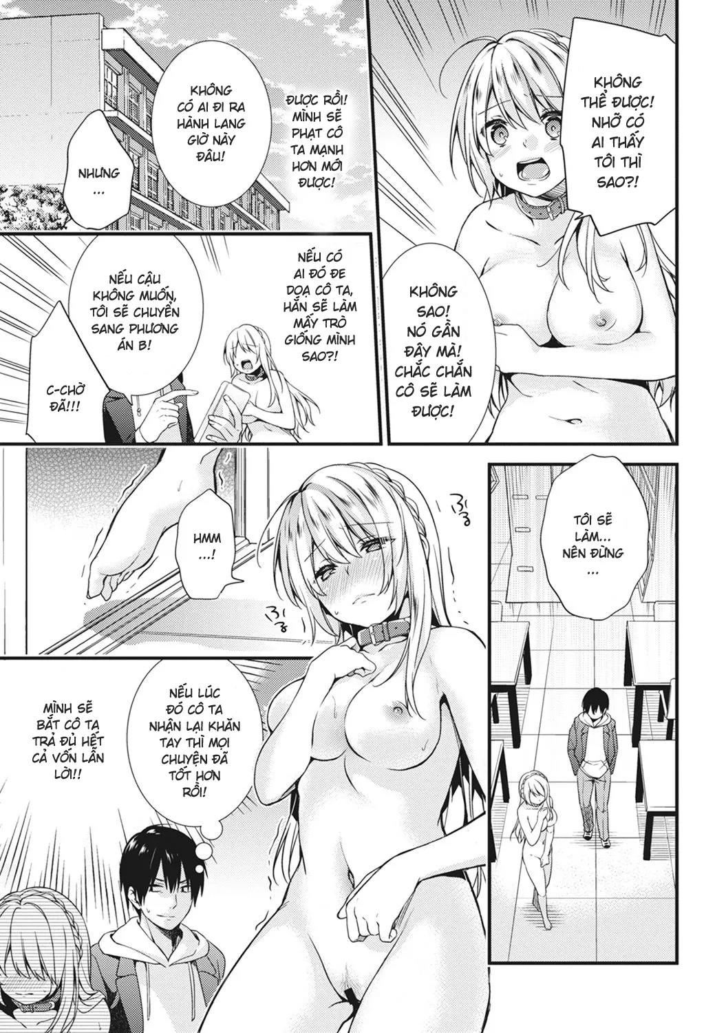 HentaiVN.net - Ảnh 9 - Gakuen no Ojou-sama ga Roshutsukyou no Dohentai datta Hanashi - Chap 1