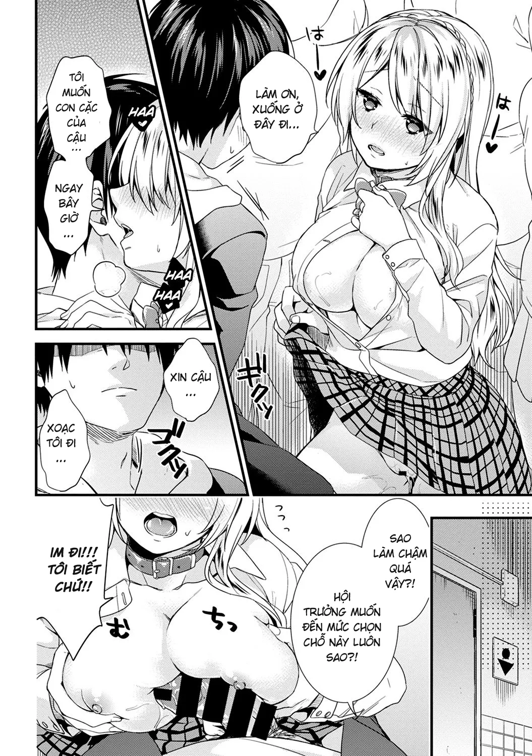 HentaiVN.net - Ảnh 13 - Gakuen no Ojou-sama ga Roshutsukyou no Dohentai datta Hanashi - Chap 2