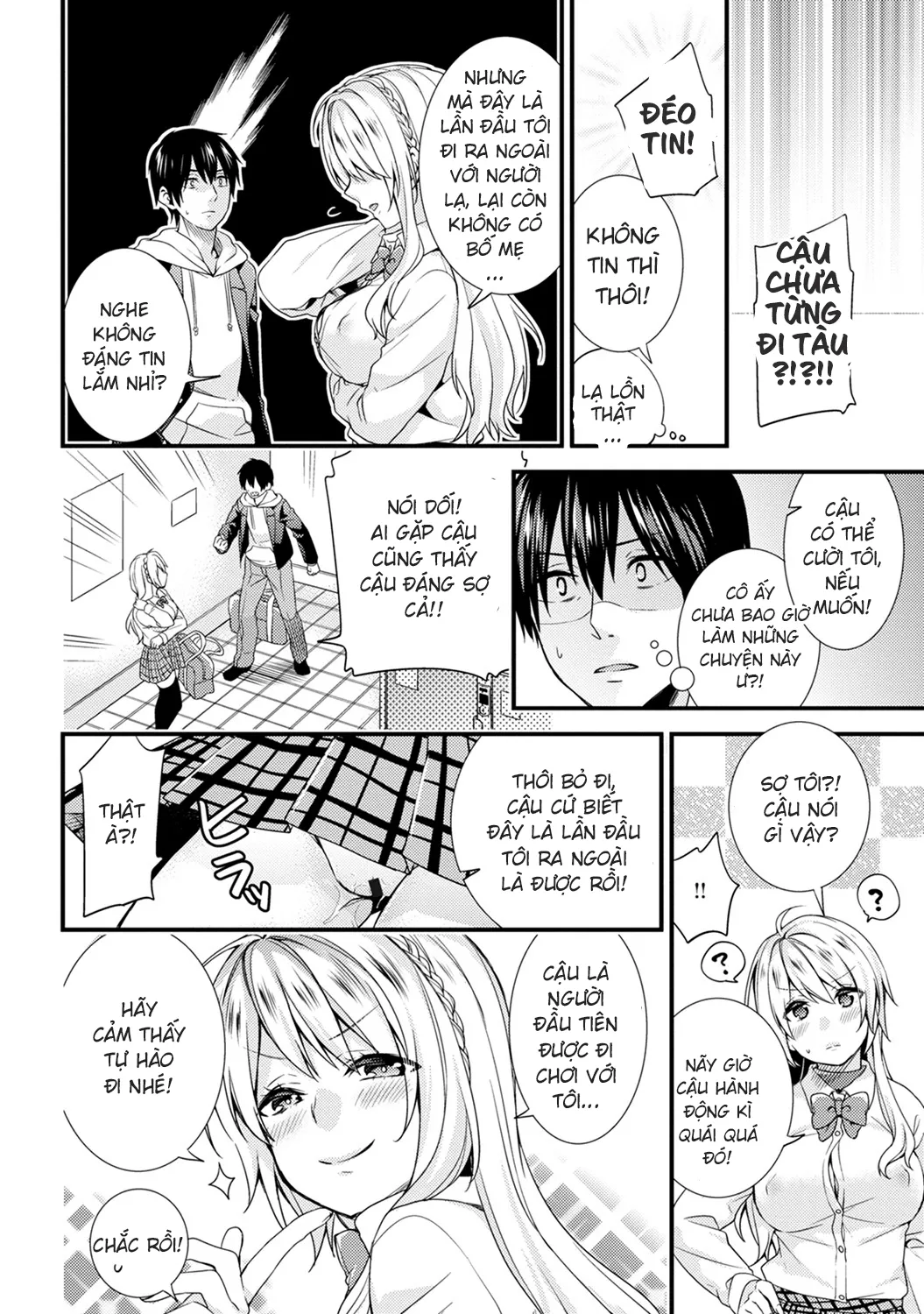 HentaiVN.net - Ảnh 7 - Gakuen no Ojou-sama ga Roshutsukyou no Dohentai datta Hanashi - Chap 2