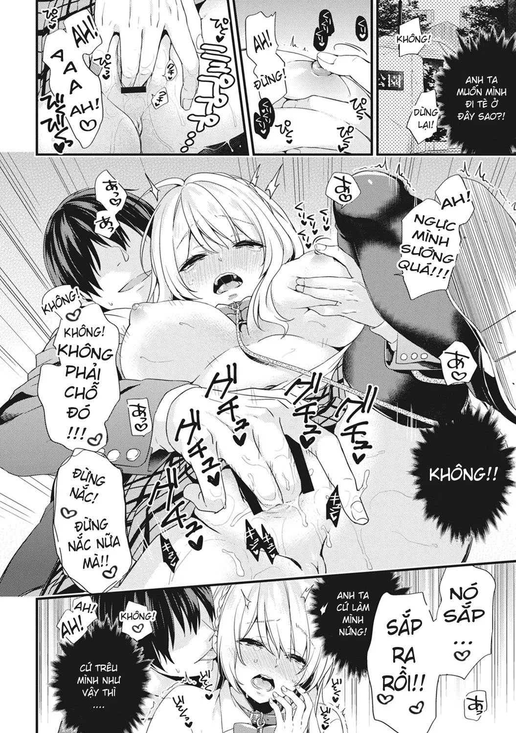 HentaiVN.net - Ảnh 13 - Gakuen no Ojou-sama ga Roshutsukyou no Dohentai datta Hanashi - Chap 3