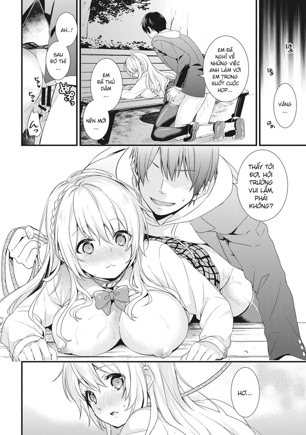 HentaiVN.net - Ảnh 19 - Gakuen no Ojou-sama ga Roshutsukyou no Dohentai datta Hanashi - Chap 3