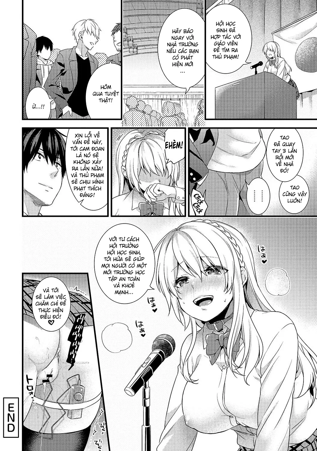 HentaiVN.net - Ảnh 25 - Gakuen no Ojou-sama ga Roshutsukyou no Dohentai datta Hanashi - Chap 4 [ END ]