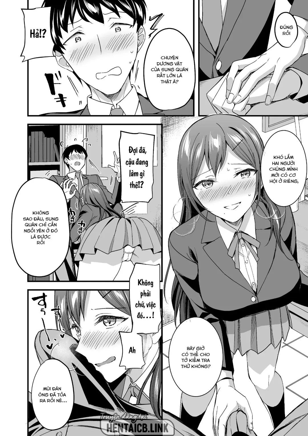 HentaiVN.net - Ảnh 10 - Thành viên ban kỷ luật muốn chịch tôi - Oneshot
