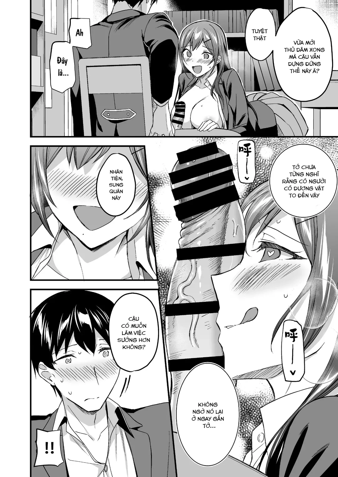 HentaiVN.net - Ảnh 18 - Thành viên ban kỷ luật muốn chịch tôi - Oneshot