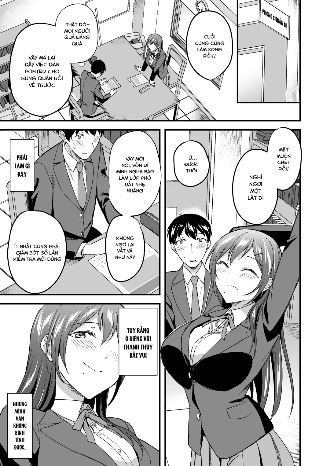 HentaiVN.net - Ảnh 9 - Thành viên ban kỷ luật muốn chịch tôi - Oneshot