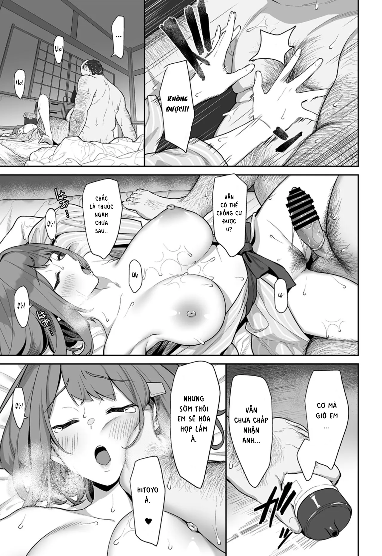 HentaiVN.net - Ảnh 19 - Hitoyo-chan no Junan 2 [一夜ちゃんの受難2] - Chap 1.