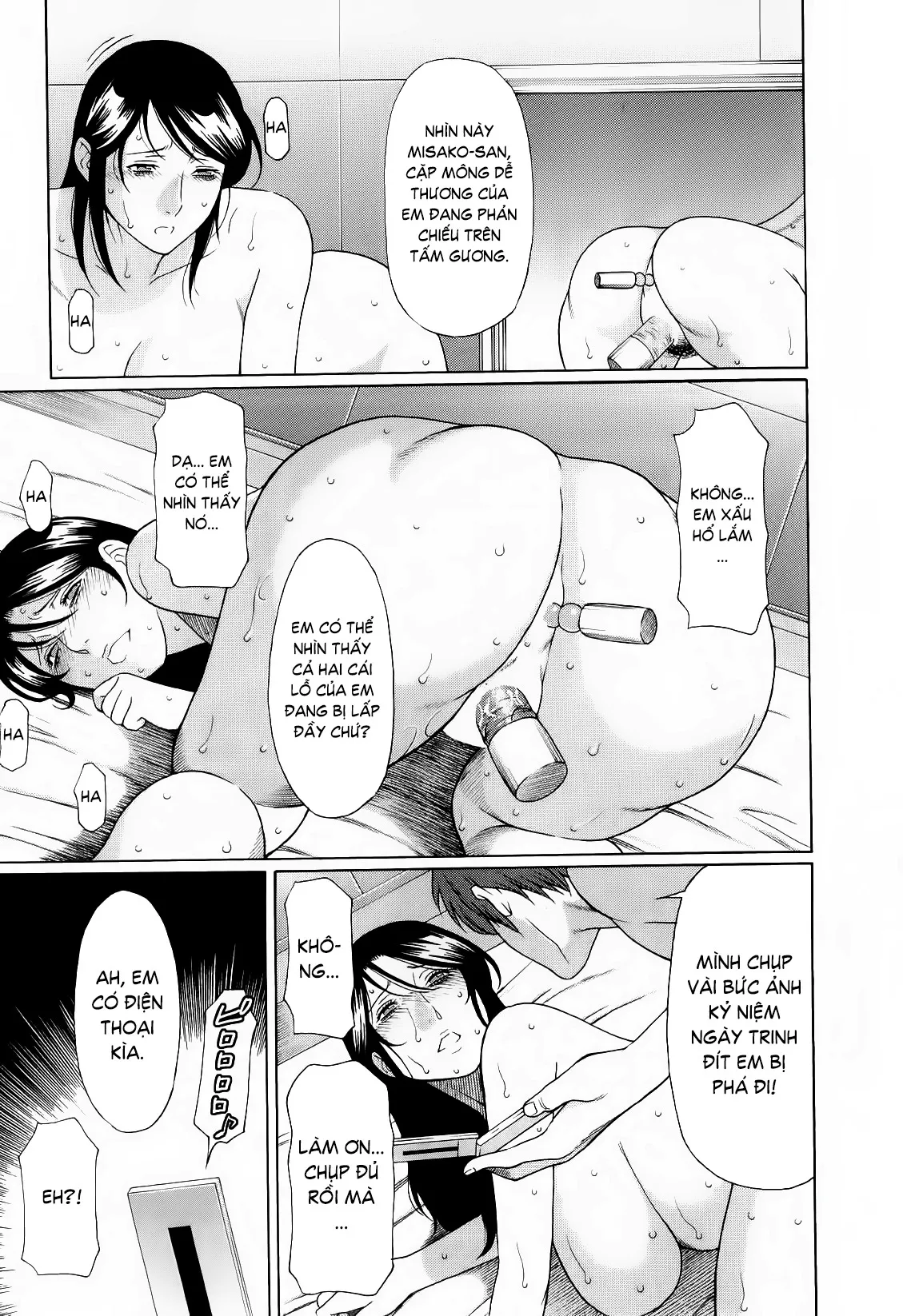 HentaiVN.net - Ảnh 14 - Ingi no Hate - Chap 4