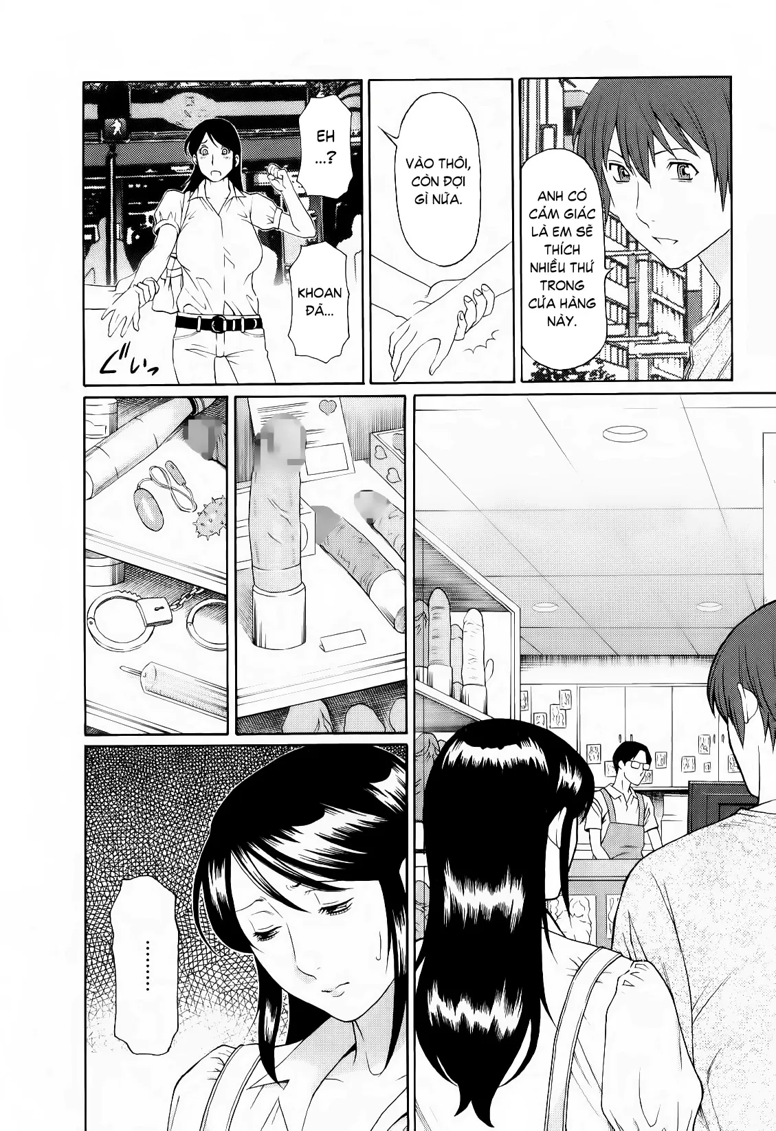 HentaiVN.net - Ảnh 7 - Ingi no Hate - Chap 4