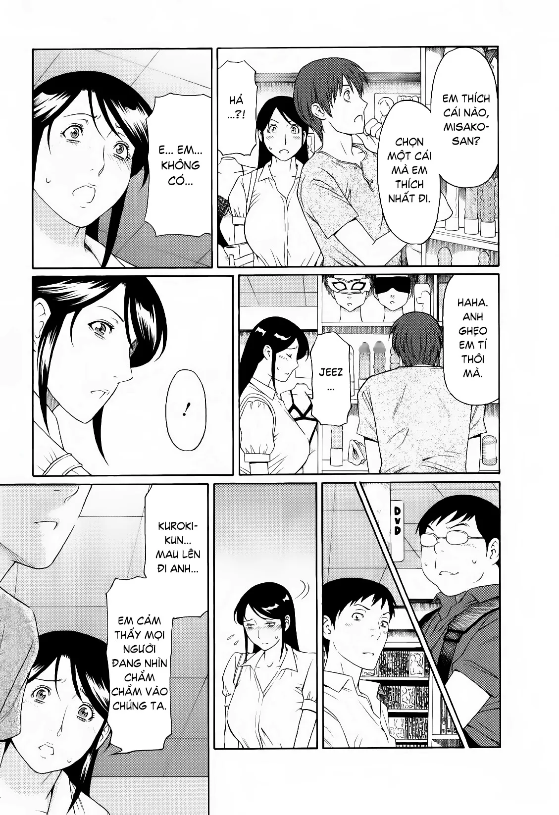 HentaiVN.net - Ảnh 8 - Ingi no Hate - Chap 4