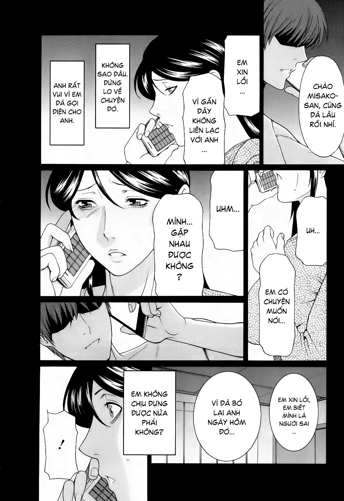 HentaiVN.net - Ảnh 5 - Ingi no Hate - Chap 8