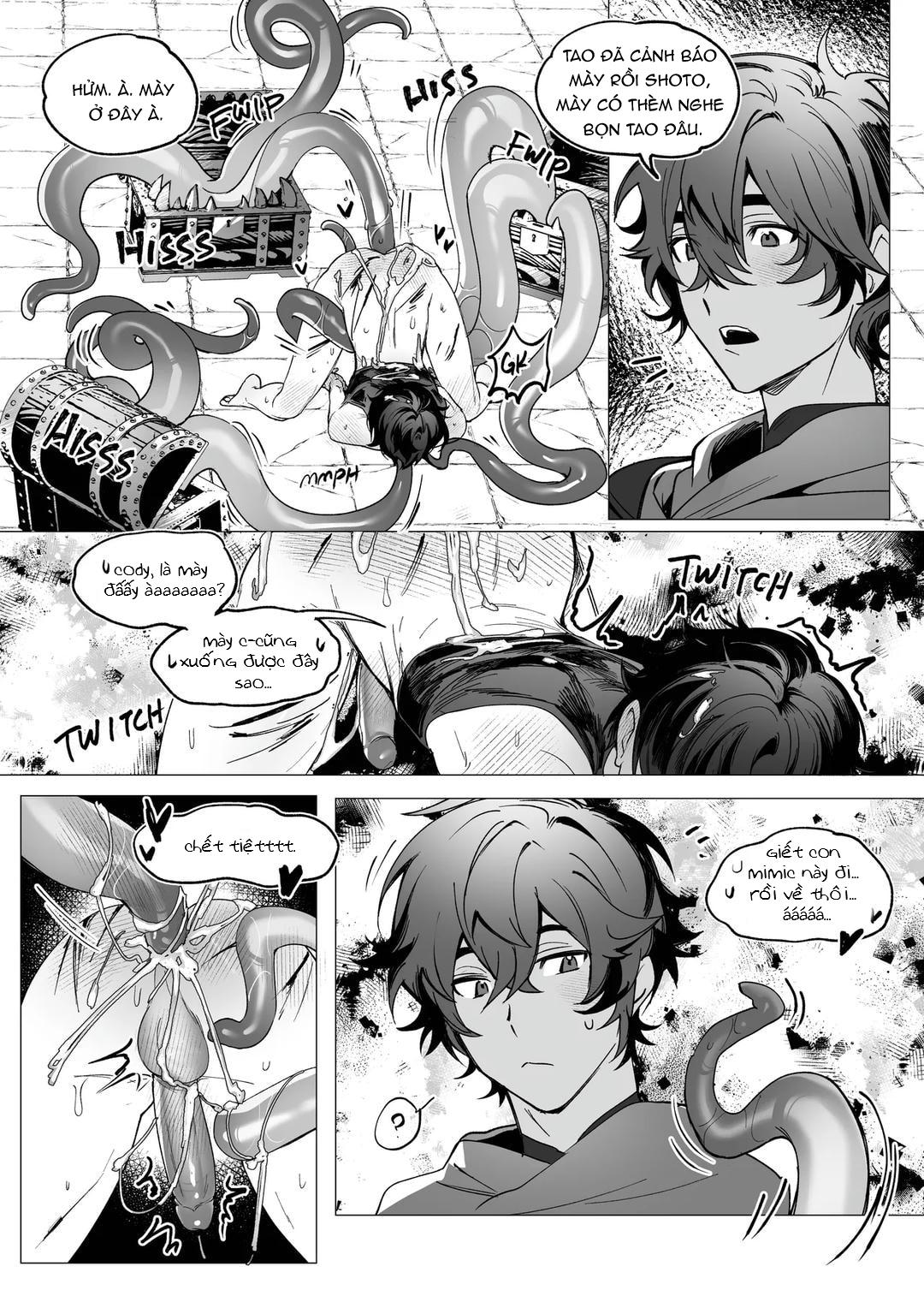 HentaiVN.net - Ảnh 11 - Bò rồng trong ngục tối - Oneshot