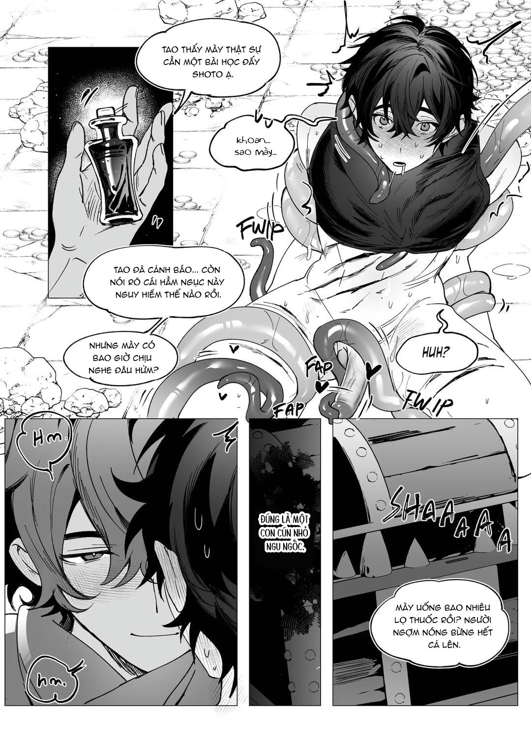 HentaiVN.net - Ảnh 12 - Bò rồng trong ngục tối - Oneshot