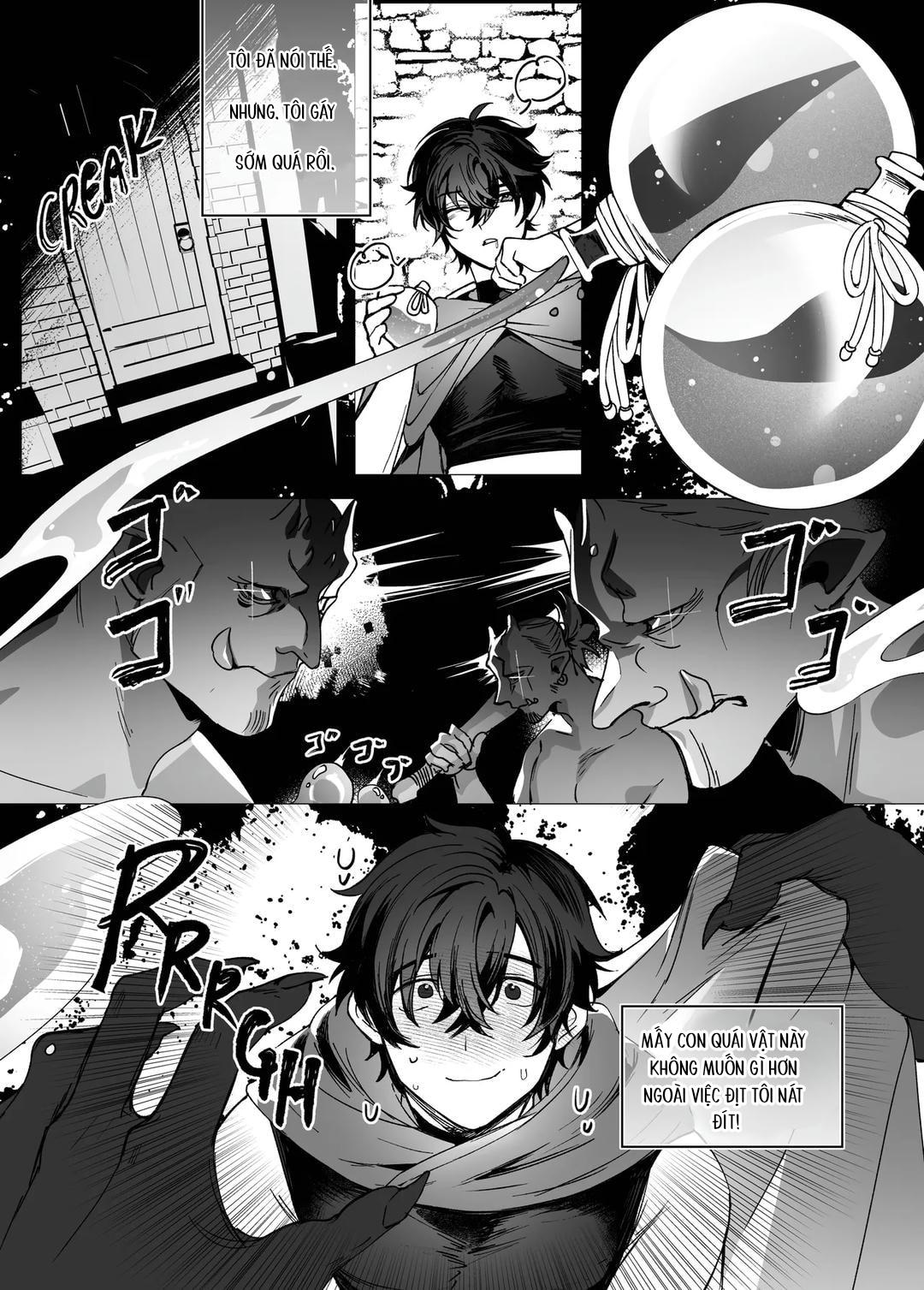 HentaiVN.net - Ảnh 5 - Bò rồng trong ngục tối - Oneshot