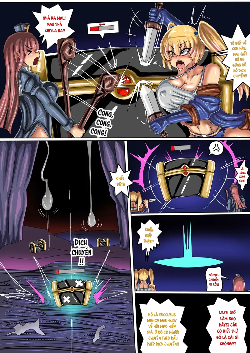HentaiVN.net - Ảnh 3 - Hầm ngục và cạm bẫy - Oneshot