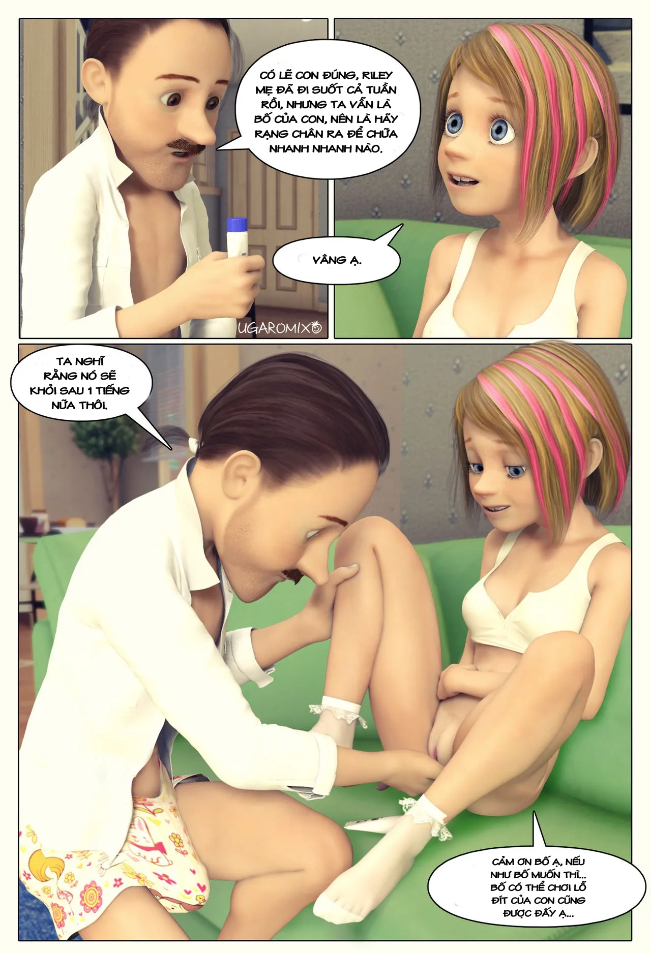 HentaiVN.net - Ảnh 11 - Inside Riley (Inside Out) - Chap 1