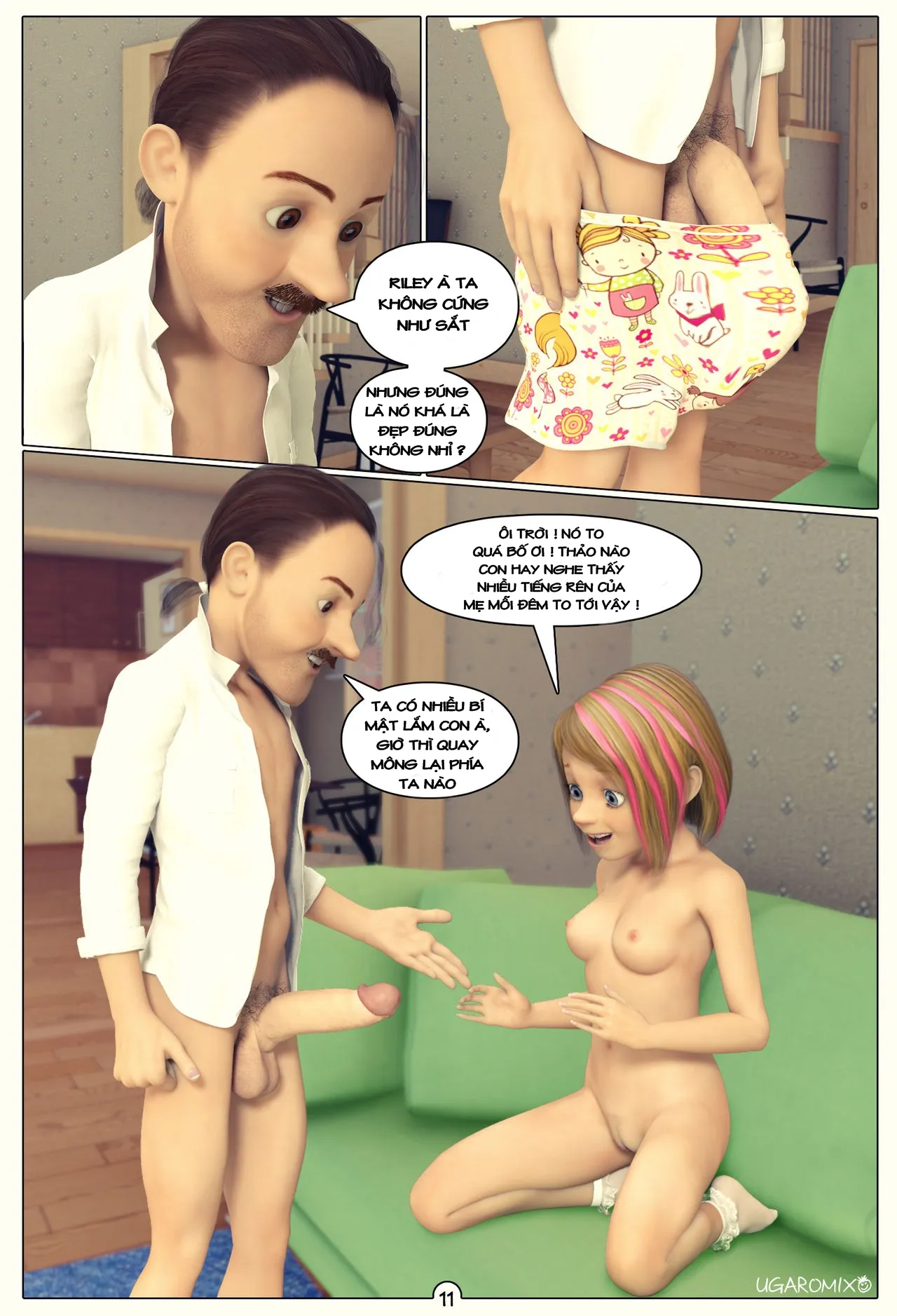 HentaiVN.net - Ảnh 14 - Inside Riley (Inside Out) - Chap 1