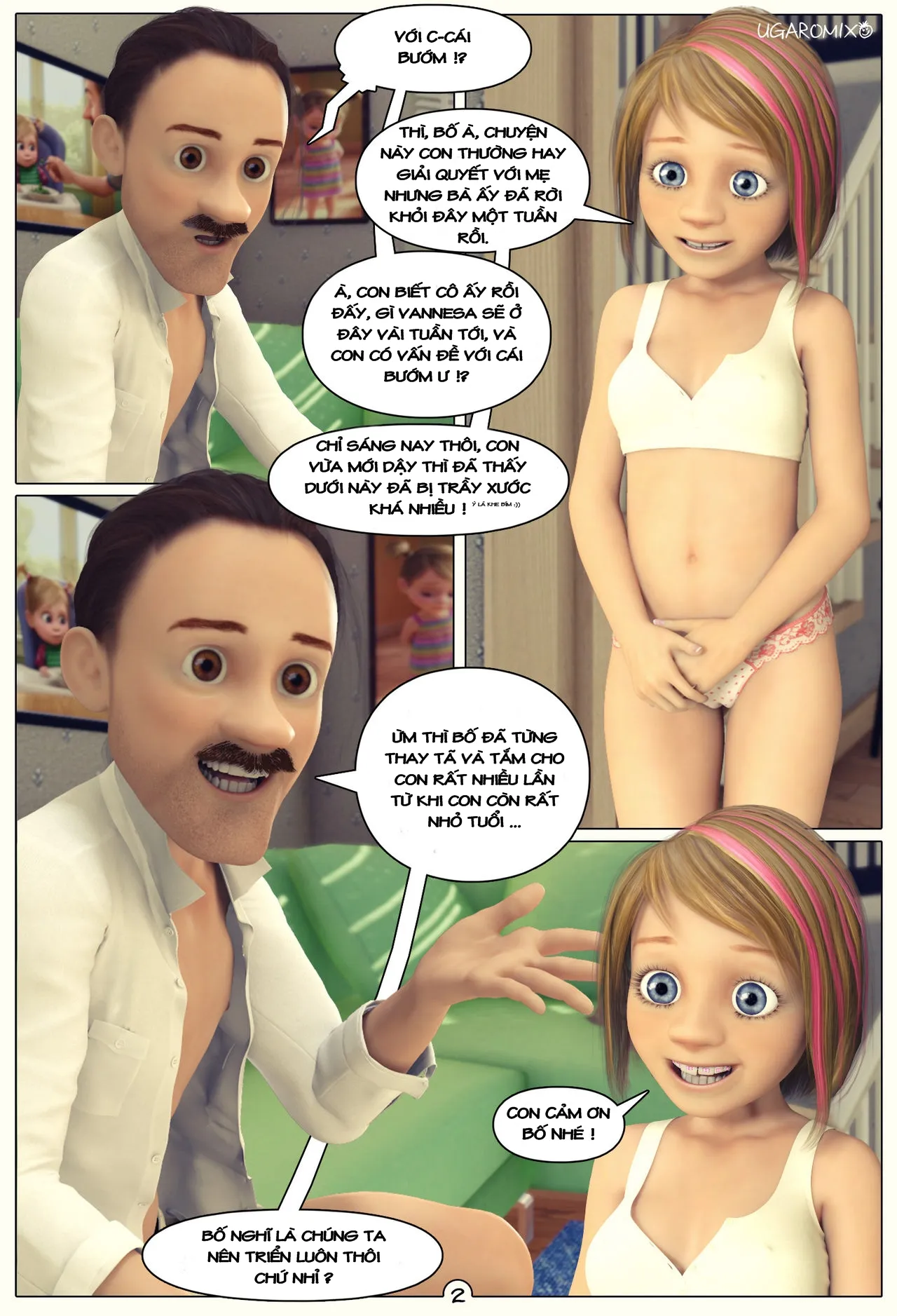 HentaiVN.net - Ảnh 5 - Inside Riley (Inside Out) - Chap 1