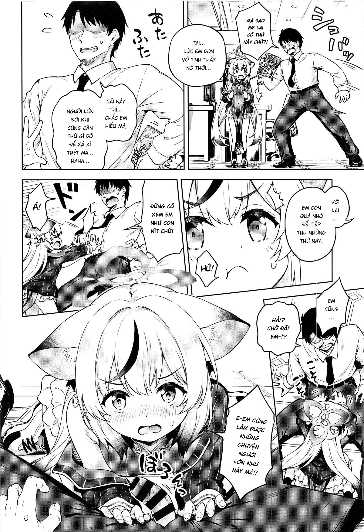 HentaiVN.net - Ảnh 6 - Sensei, em hổng phải con nít đâu nhé! Đừng có coi em như trẻ con nữa!!! - tôi yêu dừa non