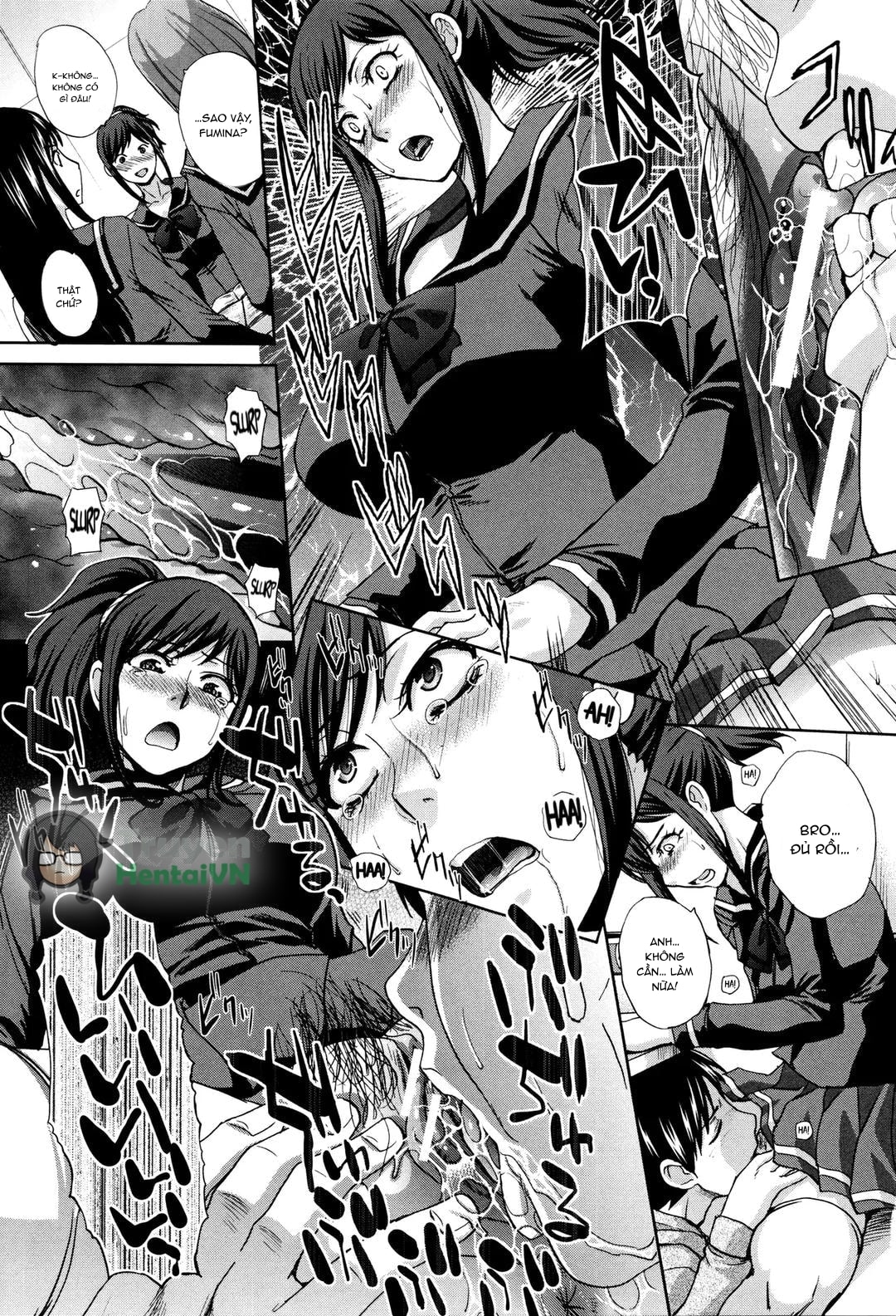 HentaiVN.net - Ảnh 10 - Houkai Kazoku | Dysfunctional Family Ch. 2 - Oneshot
