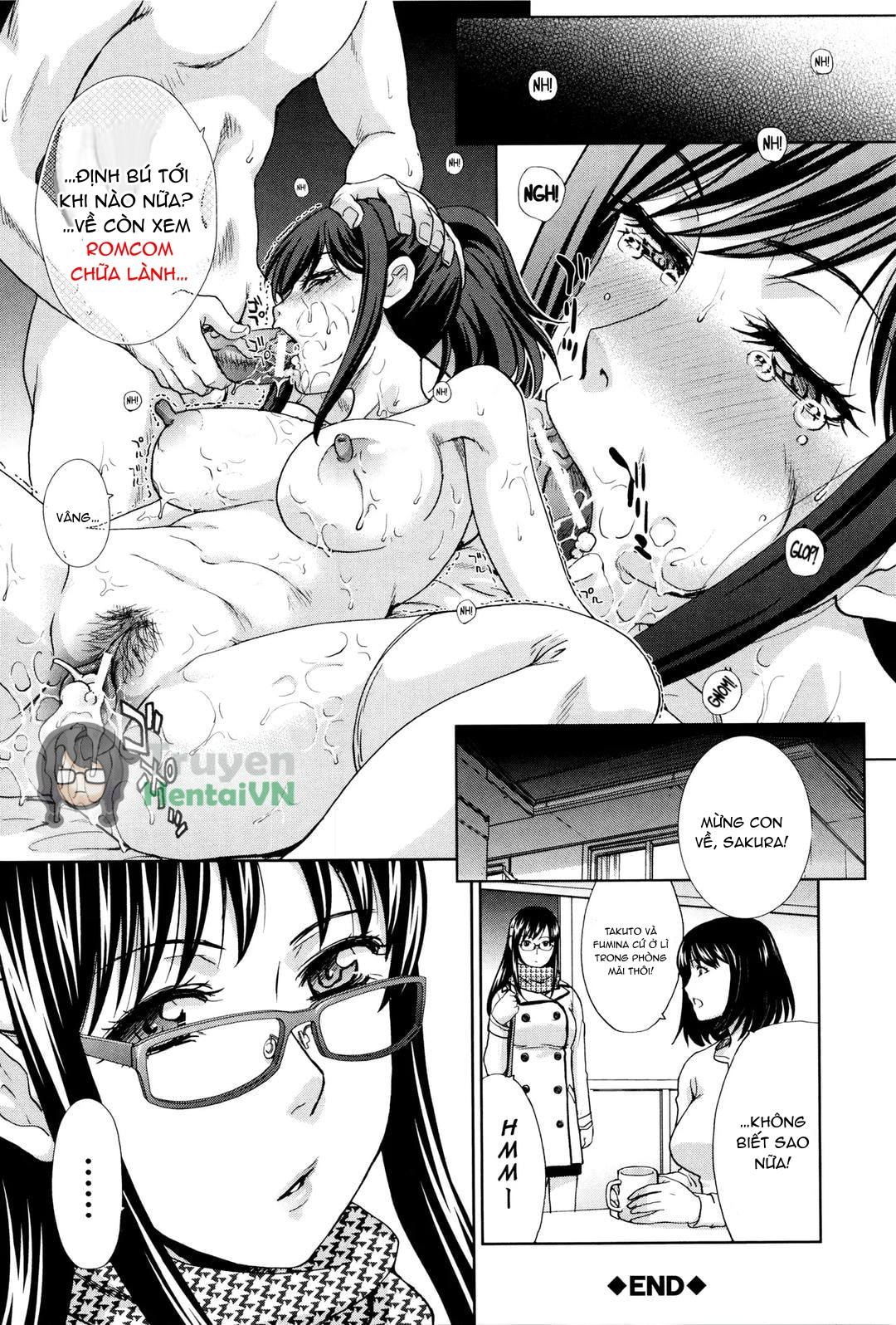 HentaiVN.net - Ảnh 25 - Houkai Kazoku | Dysfunctional Family Ch. 2 - Oneshot