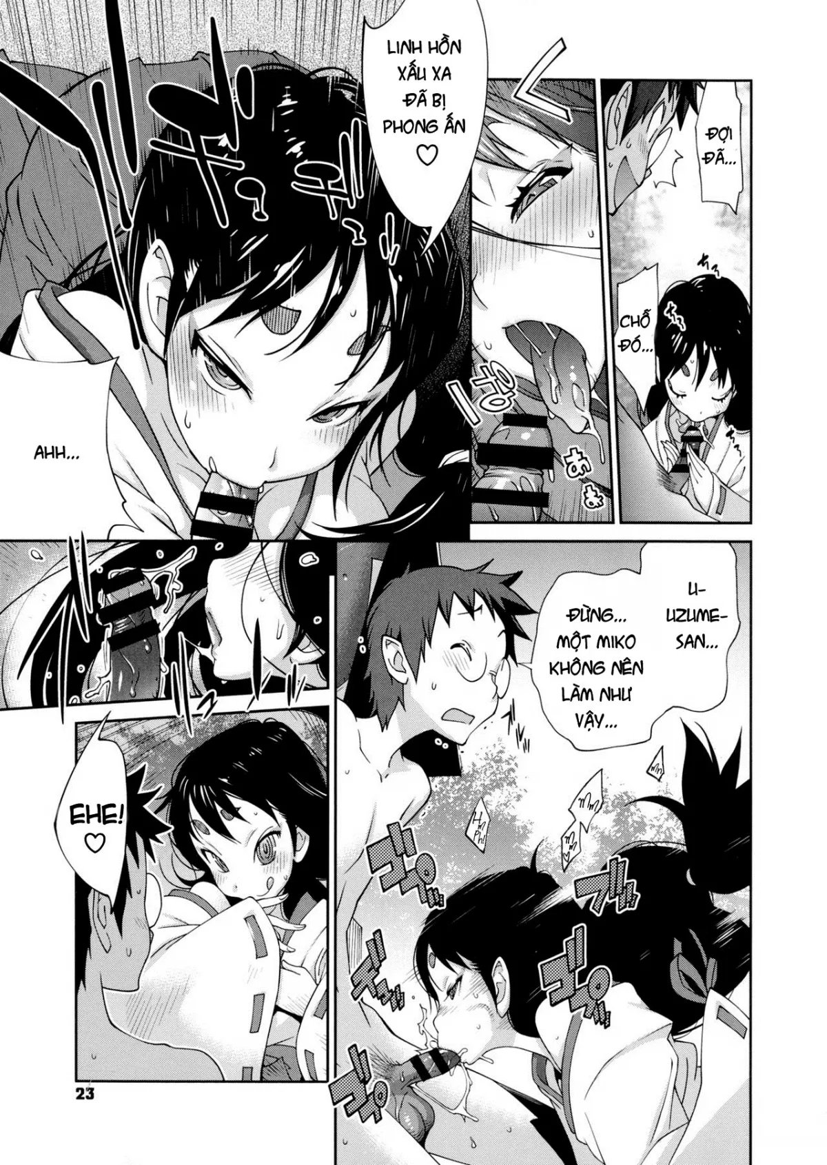 HentaiVN.net - Ảnh 13 - Hyakka Nyuuran ~UZUME [~ Hundred Blossoms Raging Boobs ~UZUME~] - Chap 2